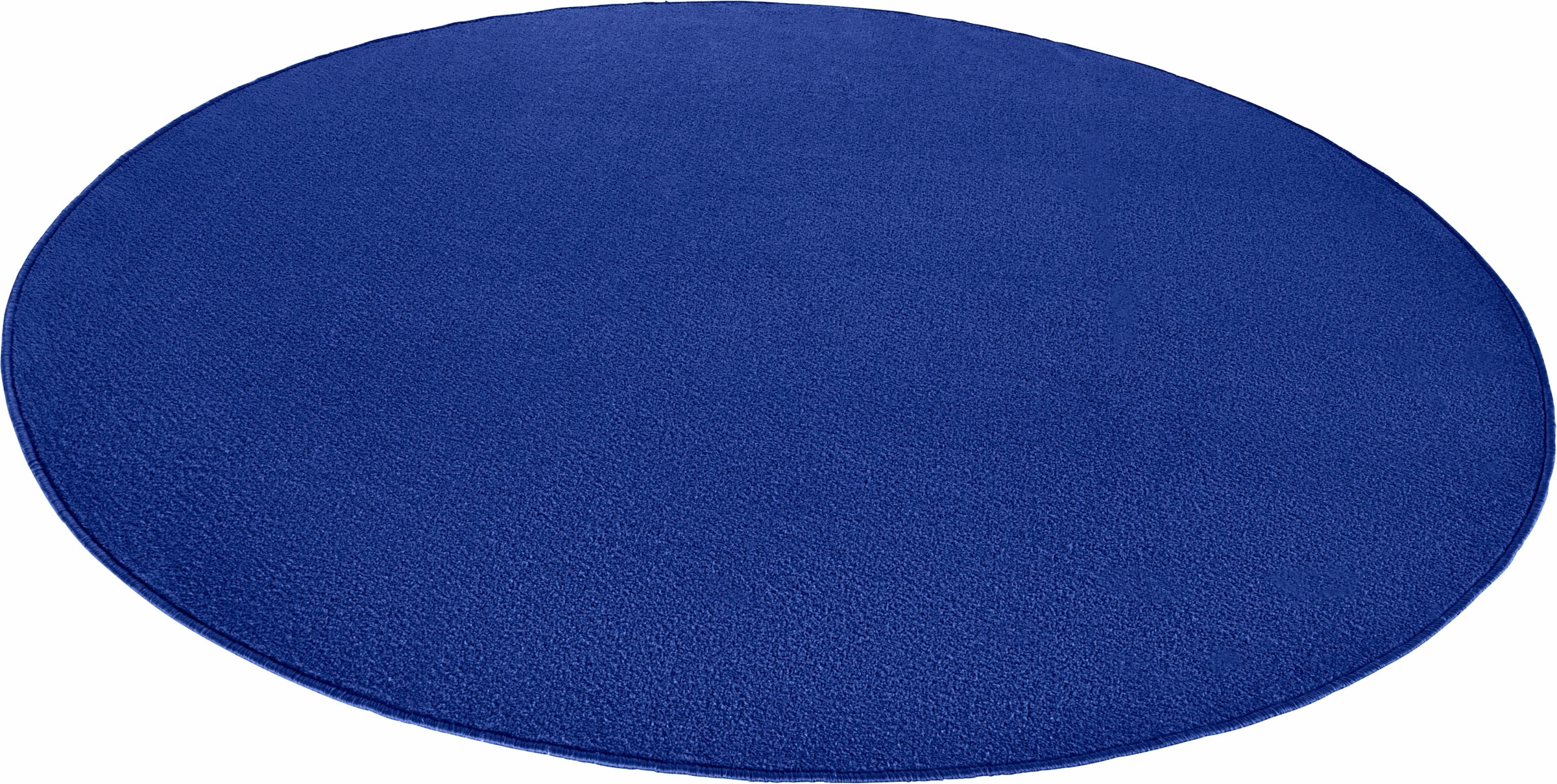 HANSE Home Teppich »Fancy«, rund, 7 mm Höhe, Kurzflor, Weich, Einfarbig, Wohnzimmer, Schlafzimmer, Esszimmer