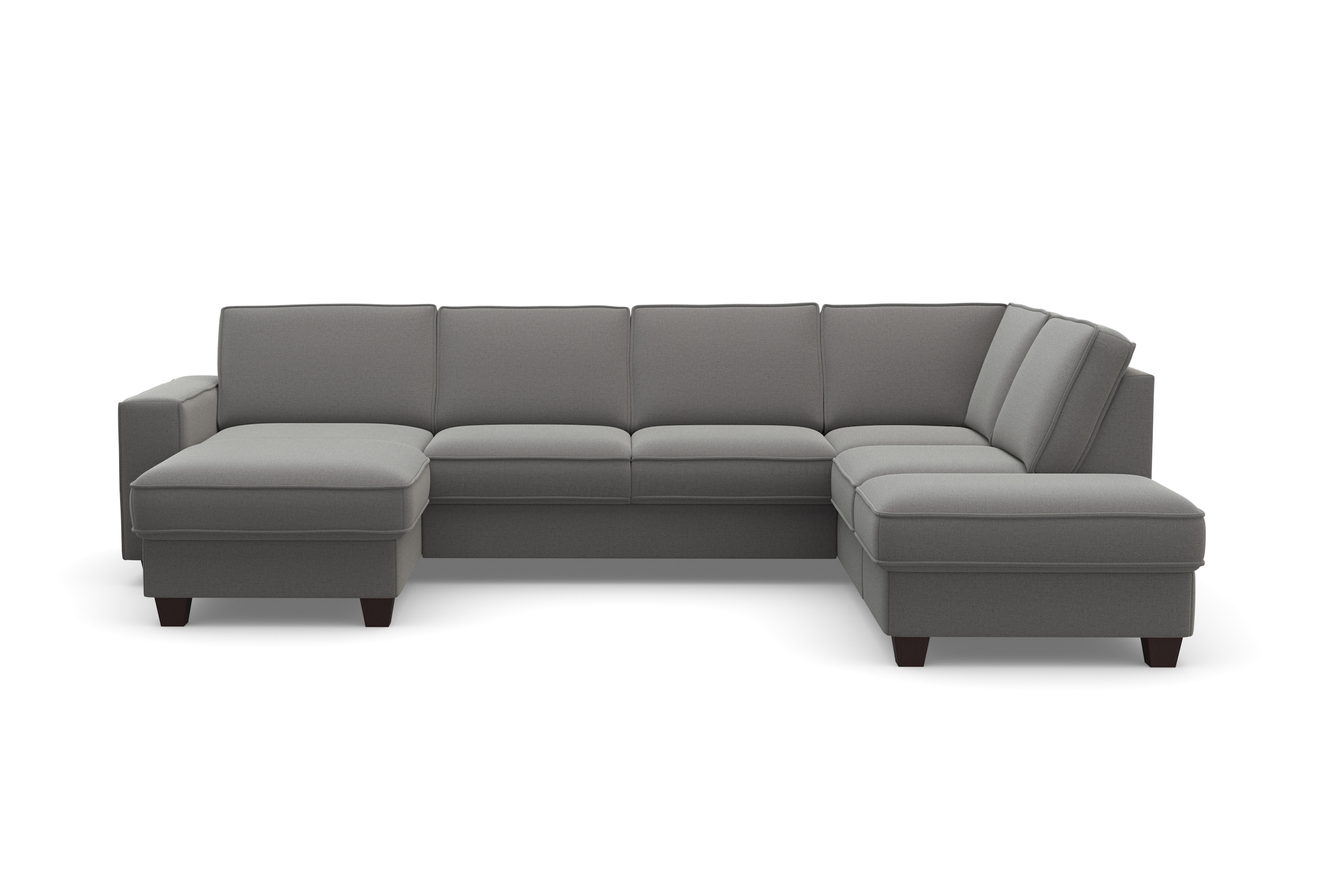 Home affaire Wohnlandschaft "County U-Form" wahlweise Ottomane links oder r günstig online kaufen