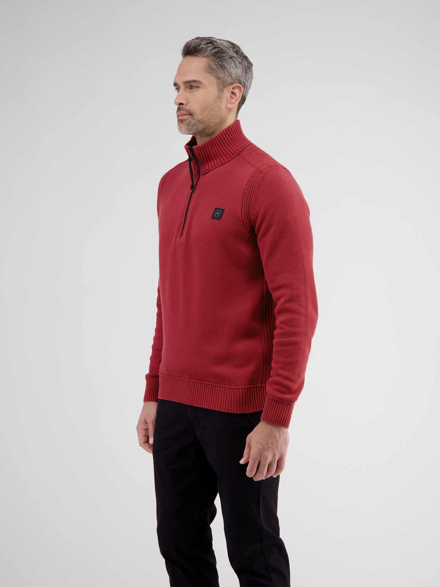 LERROS Strickpullover »LERROS Stricktroyer, unifarben«