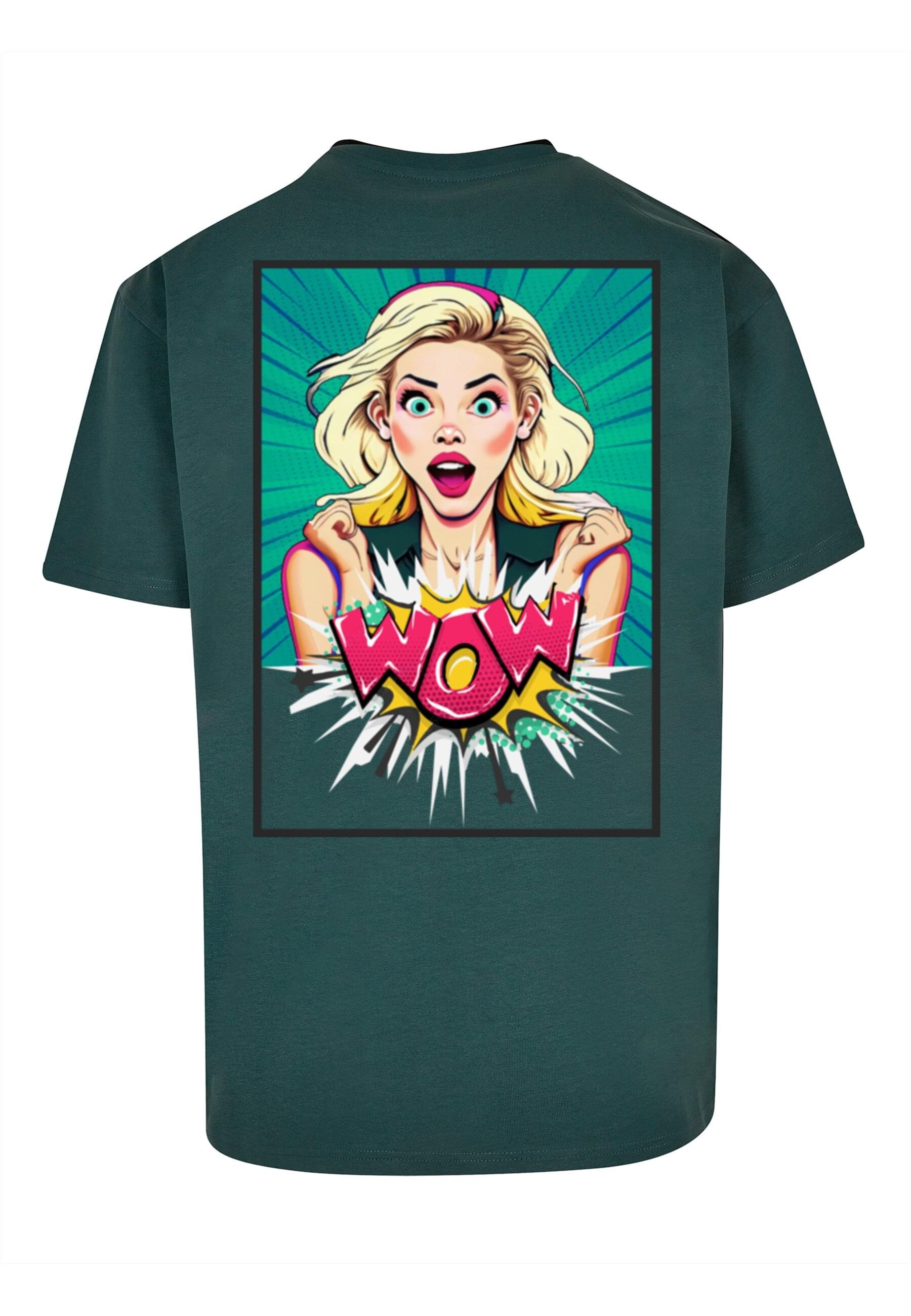 Merchcode T-Shirt "Merchcode Herren WOW Comic Heavy Oversized Tee", (1 tlg. günstig online kaufen