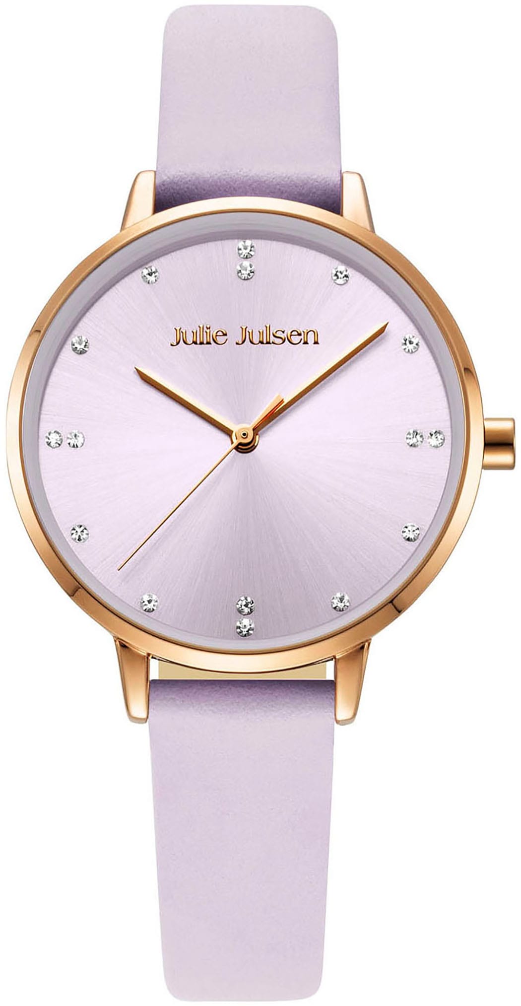 Julie Julsen Quarzuhr »COLOR«, Armbanduhr, Damenuhr, gehärtetes Mineralglas, PVD-beschichtet