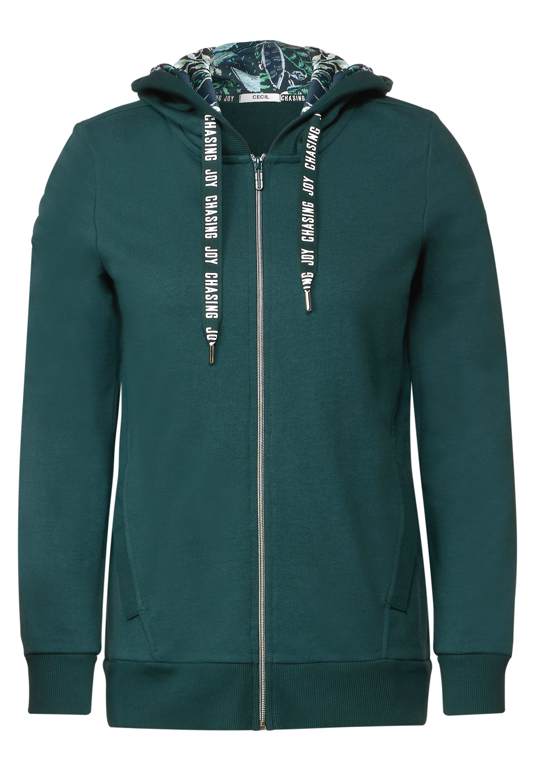 Cecil Sweatjacke, mit Kapuze