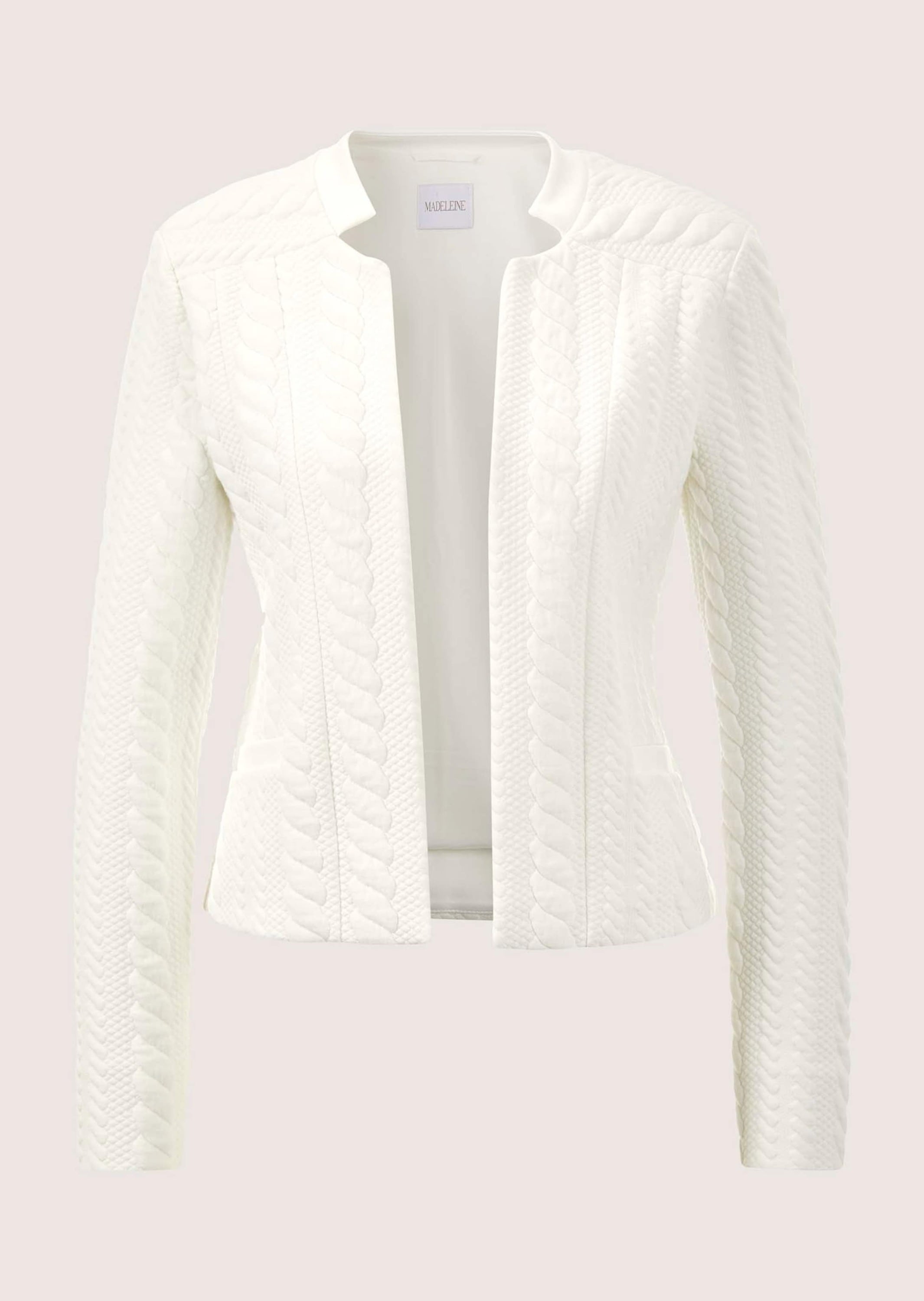 MADELEINE "Blazer Langarm Jerseyblazer mit Stehkragen"
