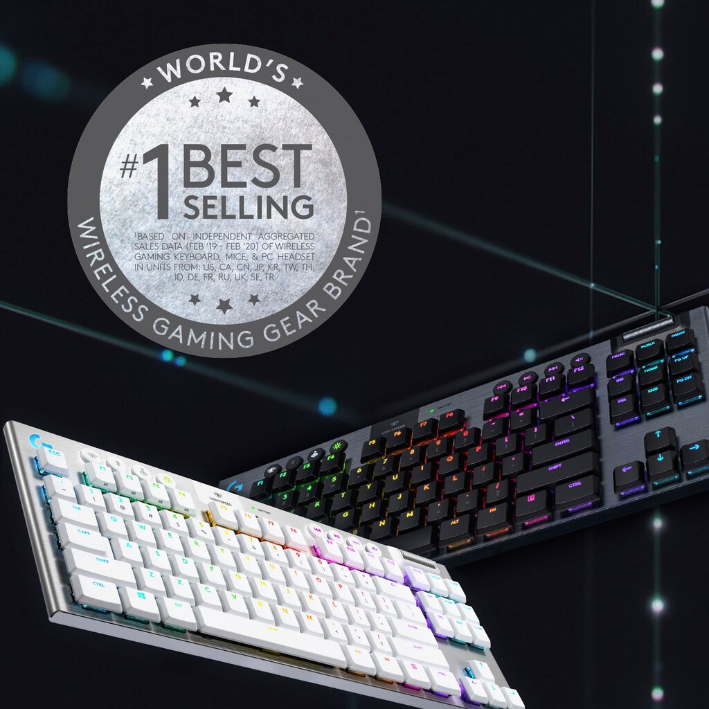 Logitech Gaming-Tastatur »Gaming Tastatur G915 TKL Linear«