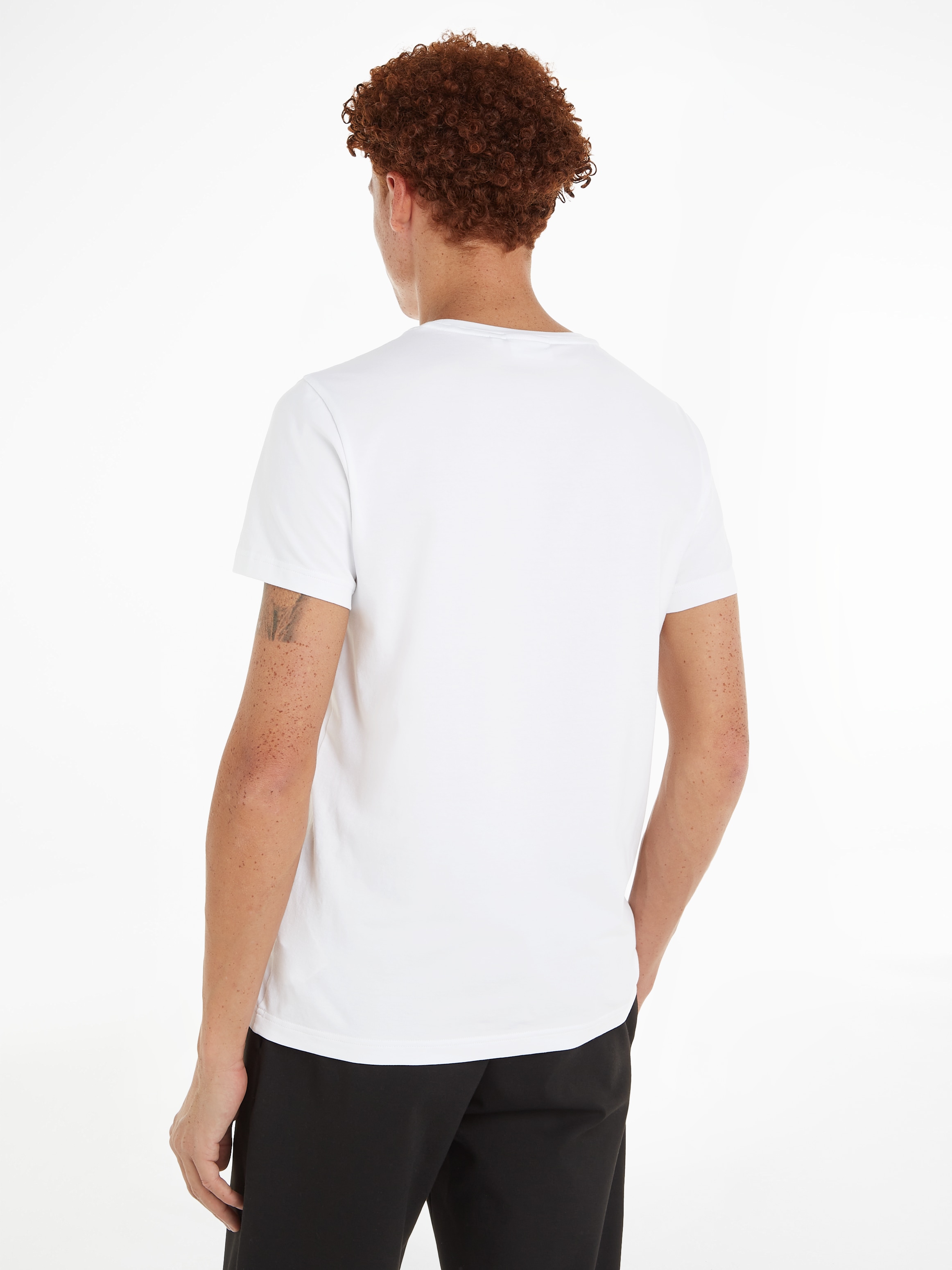 Calvin Klein T-Shirt »STRETCH SLIM FIT T-SHIRT«, mit Rundhalsausschnitt