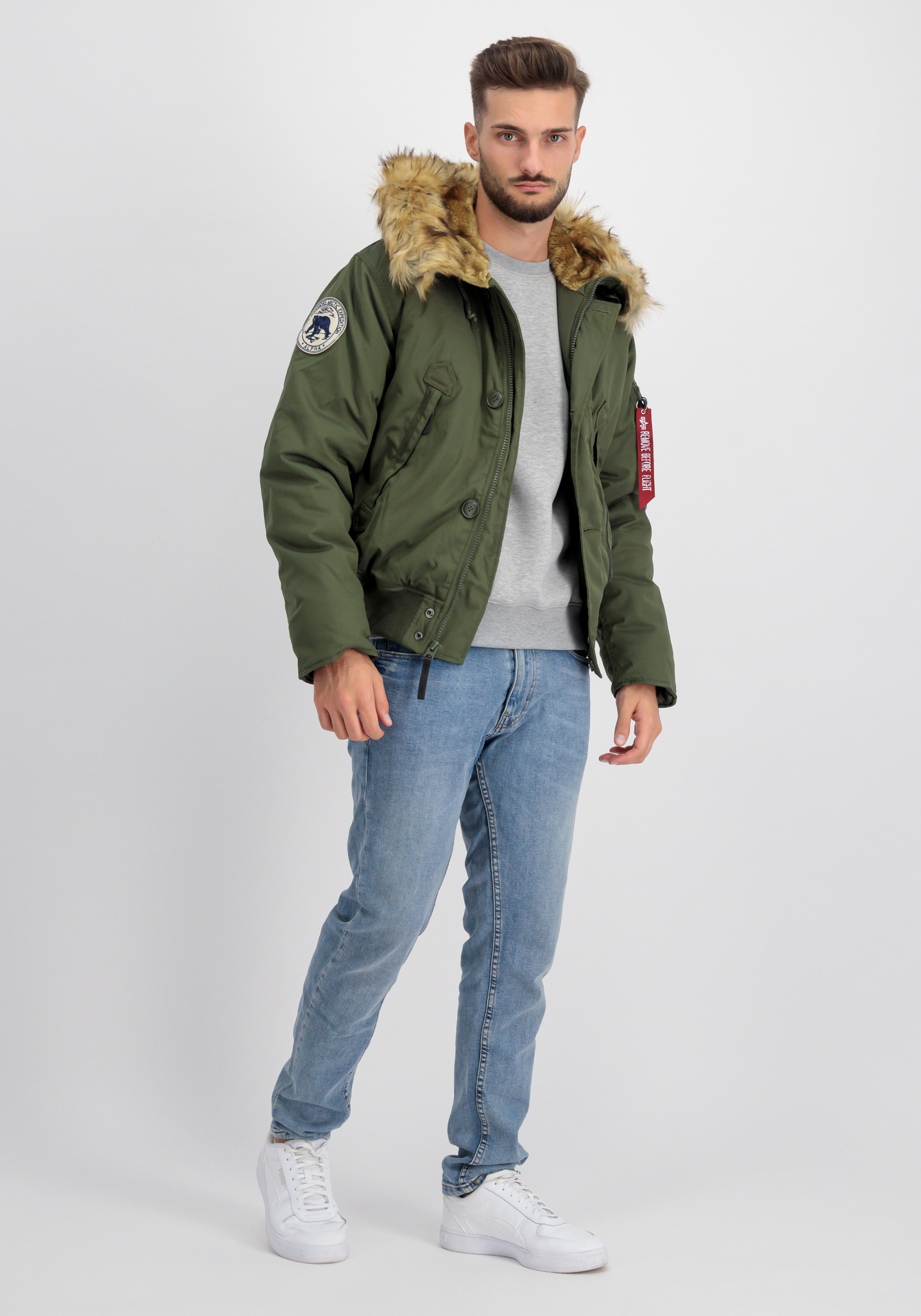 Alpha Industries Winterjacke »Alpha Industries Men - Cold Weather Jackets Polar Jacket SV«