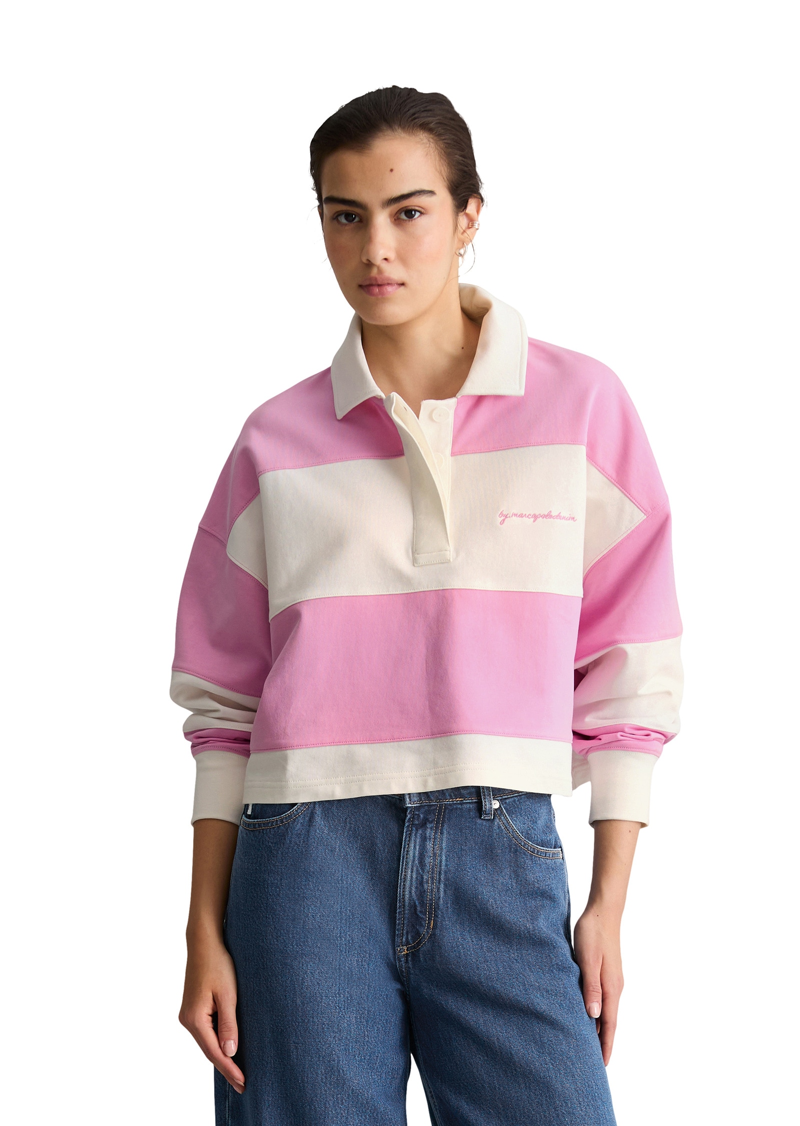 Marc OPolo DENIM Sweatshirt "aus reinem Organic Cotton" günstig online kaufen