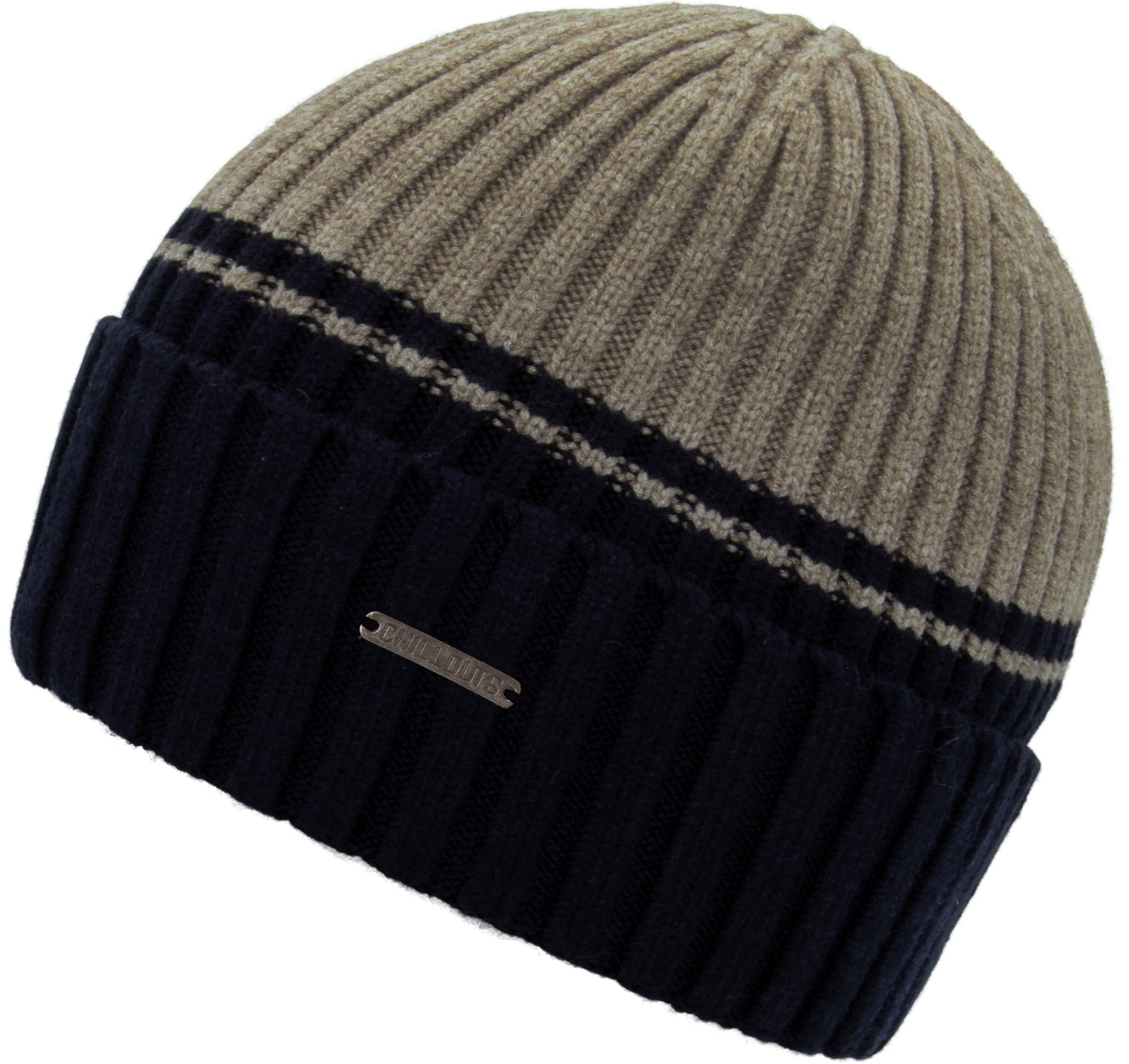 chillouts Beanie "Malik Hat", Mit Umschlag, zweifarbig günstig online kaufen