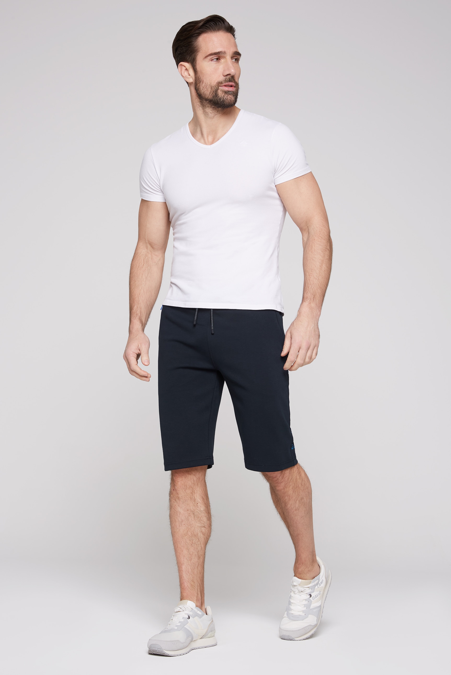 CAMP DAVID Sporthose, mit Elastikbund und Kordel