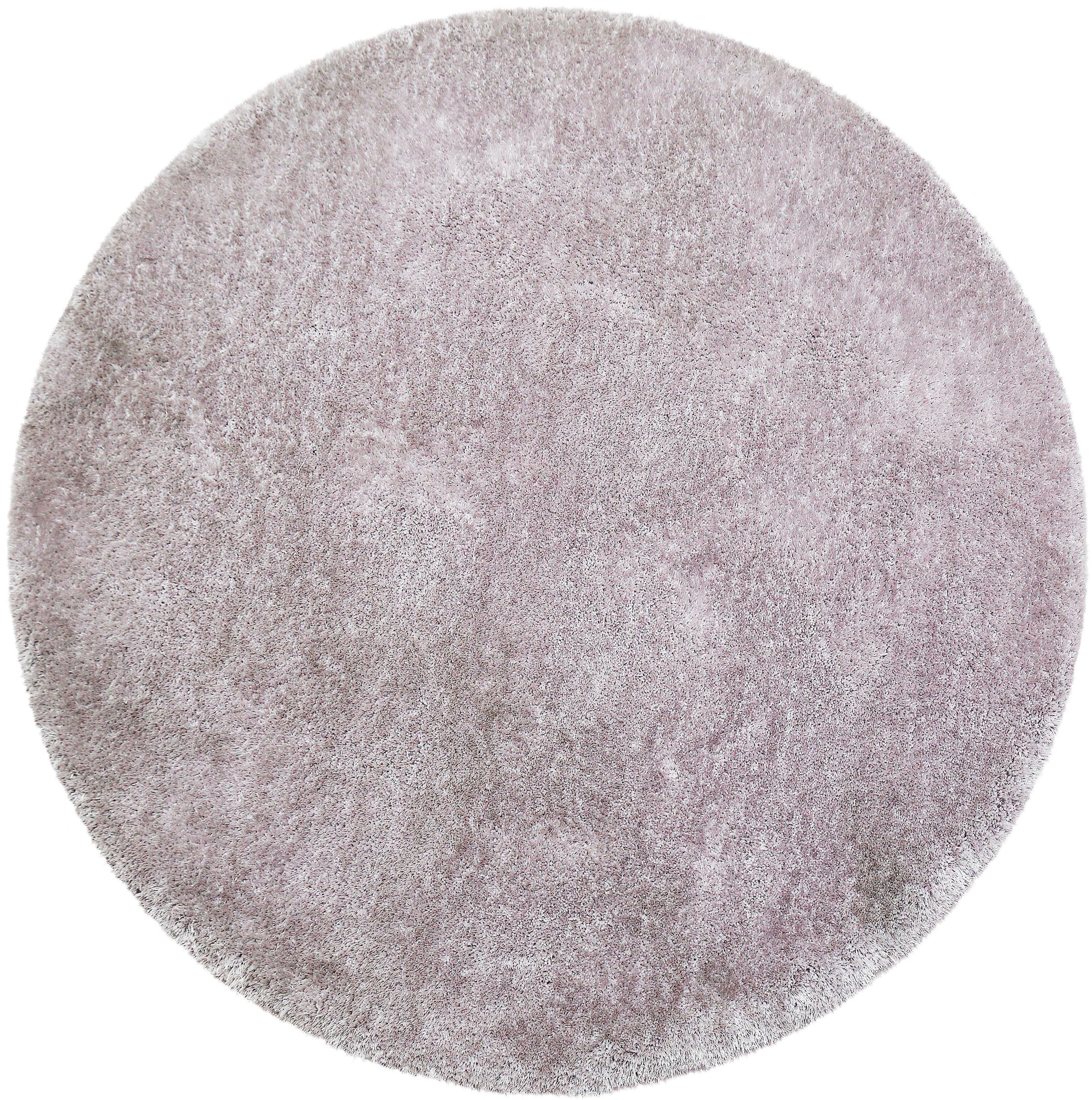Bruno Banani Hochflor-Teppich »Dana Teppich, Kundenliebling«, rund, 30 mm Höhe, unifarben, Mikrofaser Teppiche, Wohnzimmer, Schlafzimmer, Esszimmer