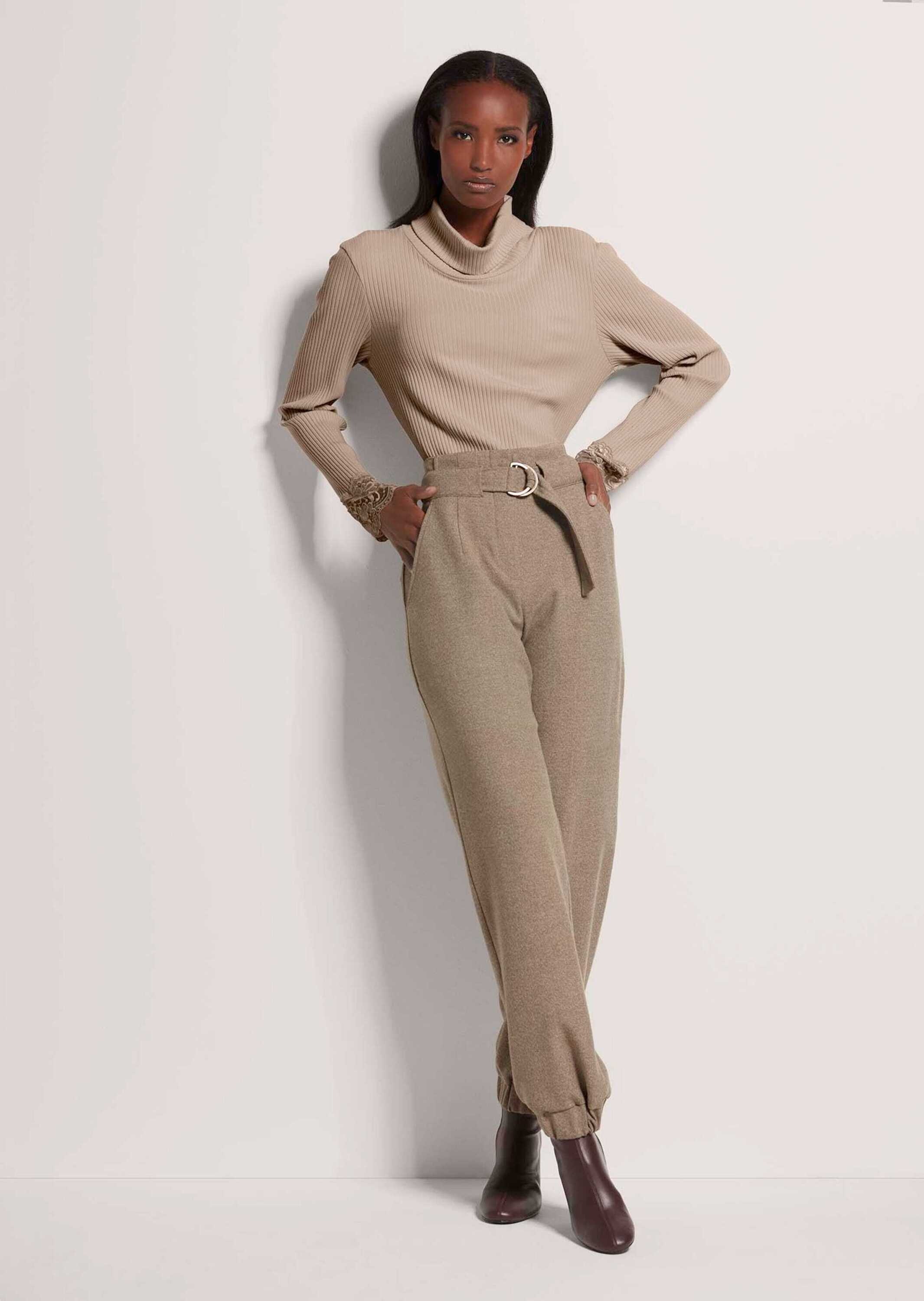 MADELEINE Cargohose "Cargo-Pants Lässige Damenhose mit Gürtel und Gummisaum günstig online kaufen