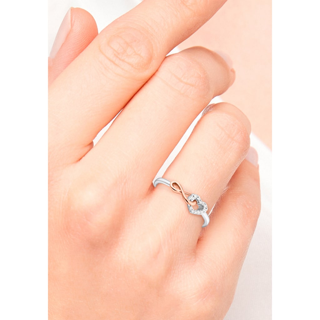 s.Oliver Fingerring »Infinity/Unendlichkeitsschleife, Herz, 2032572 /-74 /-75 /-76«