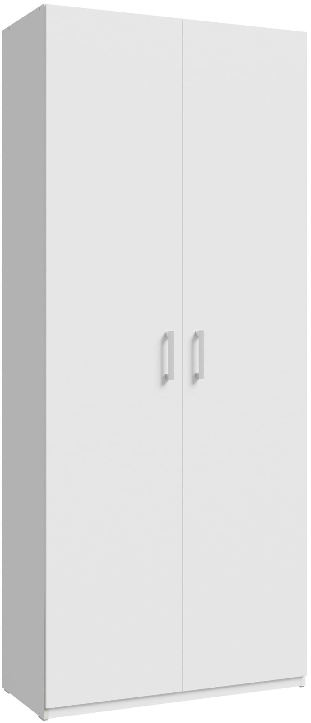 FORTE Kleiderschrank B/H/T 88,9/210,5/42 cm, stehende Montage