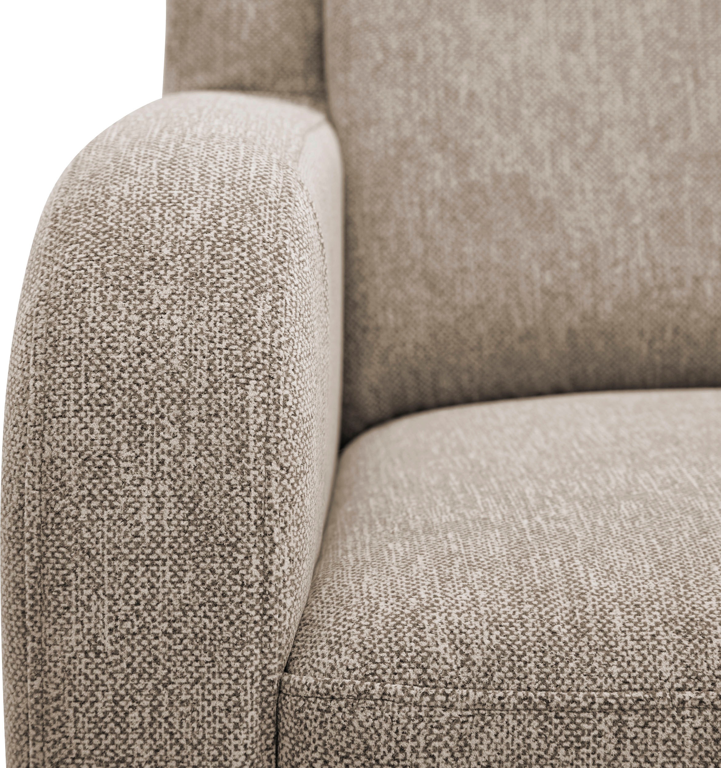 VILLA BECK Ecksofa »Varese L-Form«, (2 St.), Kopfteilverstellung, wahlweise mit Sitzvorzug, in Sitzhöhe 46 cm