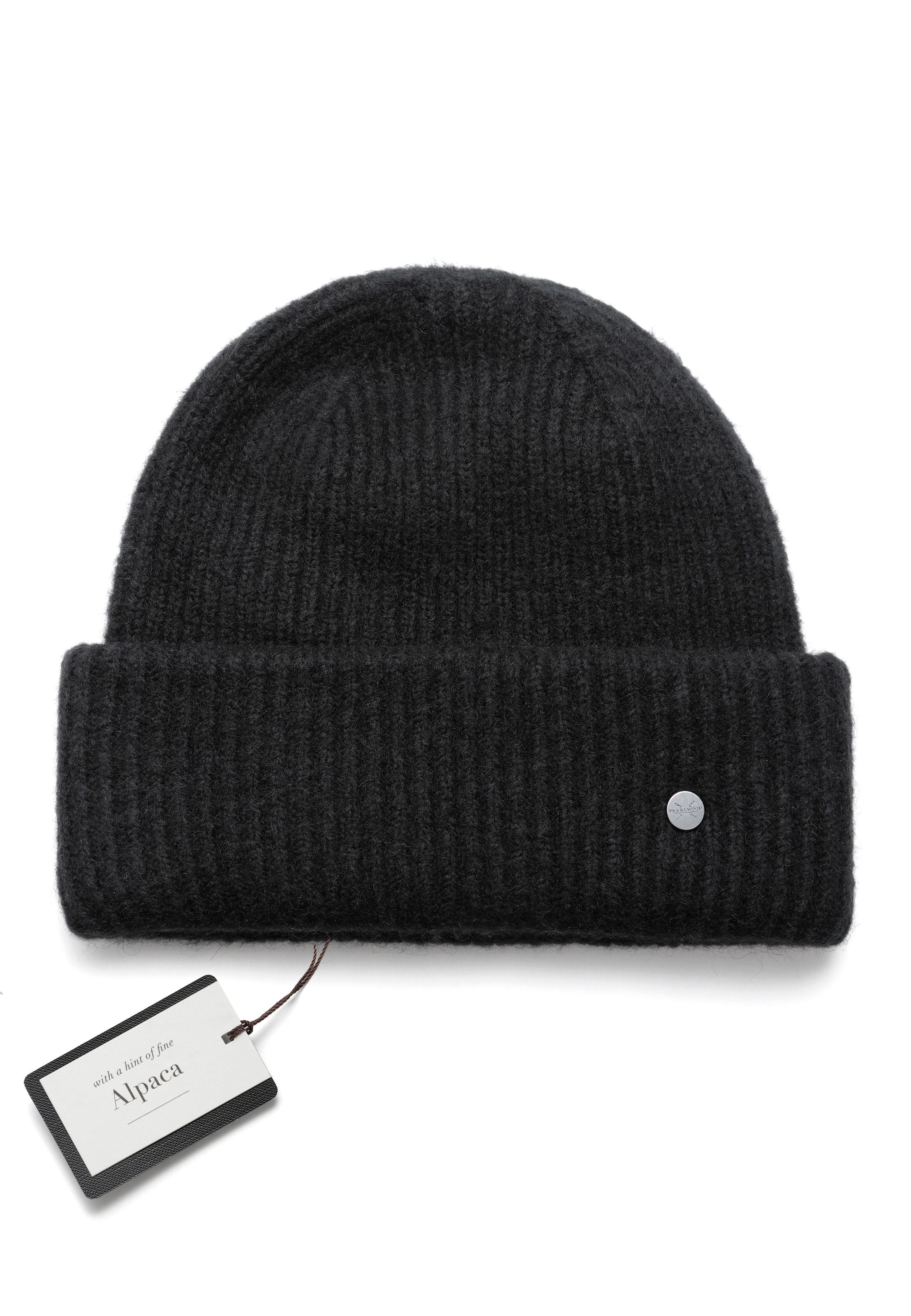 Thumbnail - PEARLWOOD Strickmütze "ALVA" in feinen Rippen gestrickt