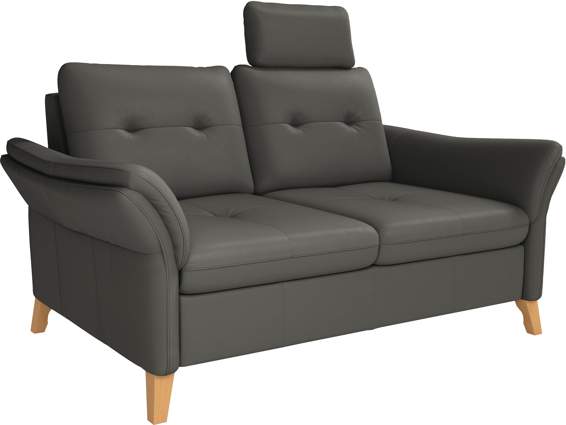 sit&more 3-Sitzer »Göteborg«, inklusive Sitztiefenverstellung und Federkern