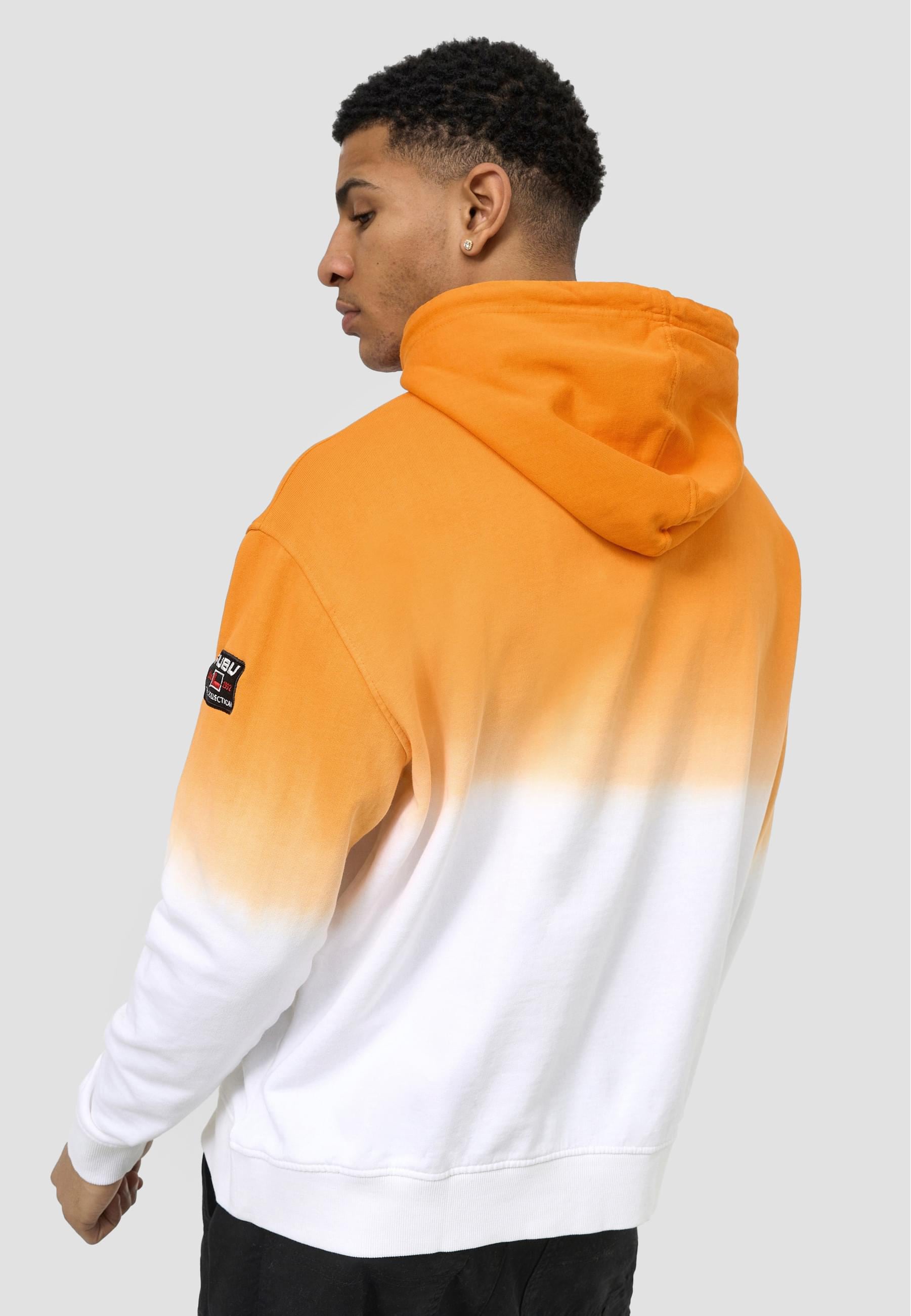 Fubu Kapuzensweatshirt »Fubu Herren FM213-003-1 Corporate Hooded Sweatshirt Gradient« 1 Stk. tlg.