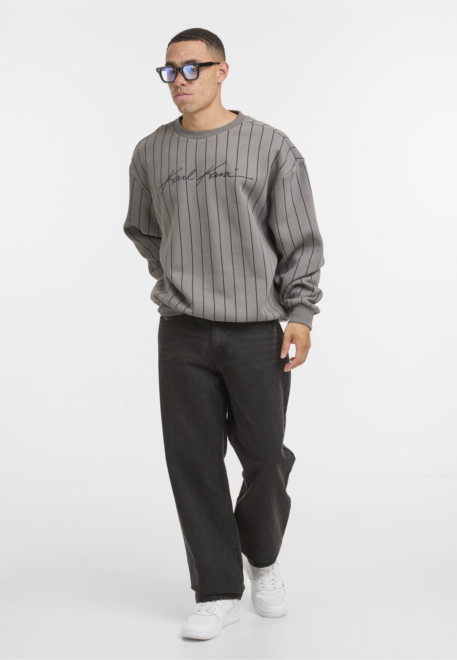 Karl Kani Bequeme Jeans »Karl Kani OG K Washed Straight Leg Jeans«