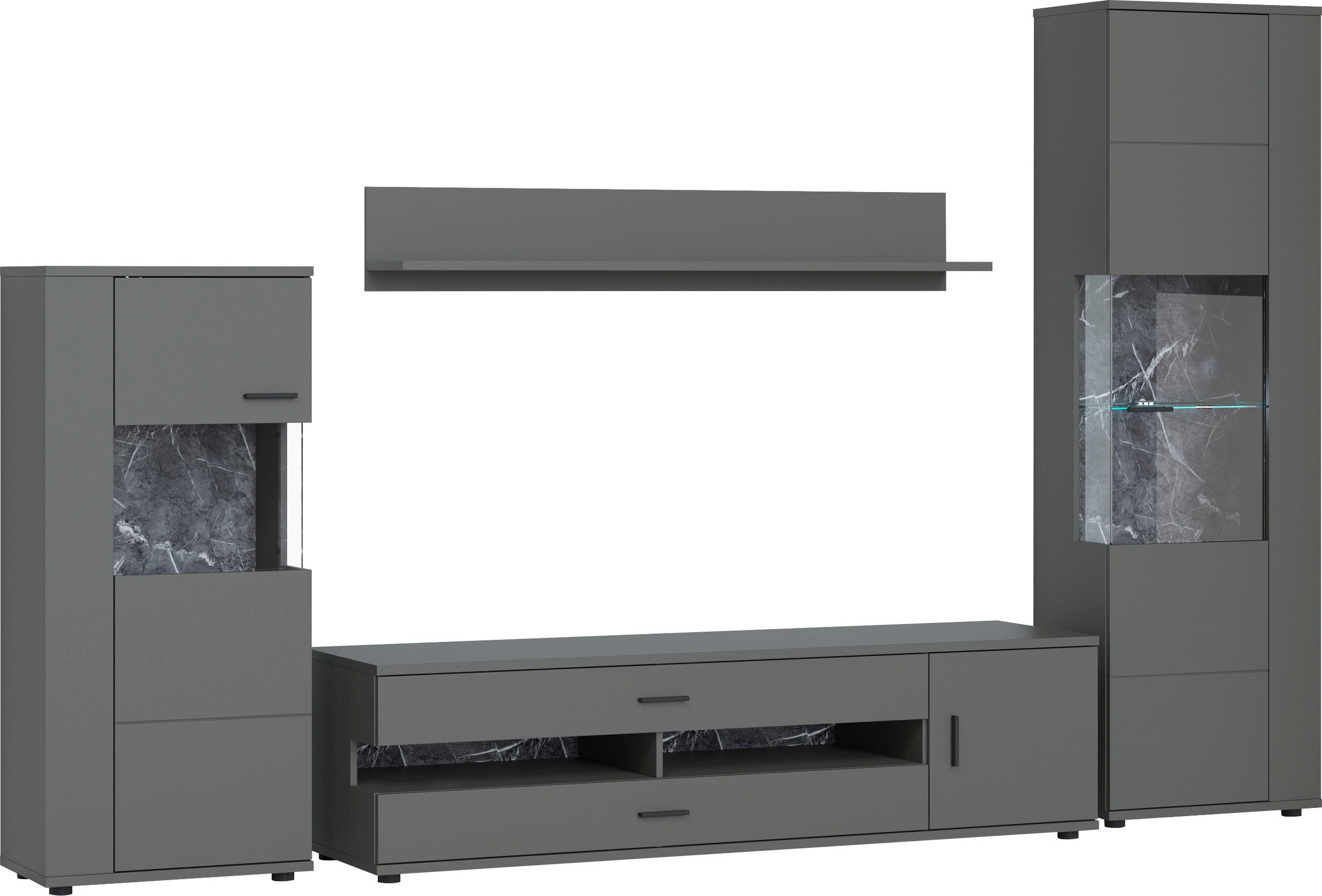 OTTO home Wohnwand "Henley" Set, 4 Stk. tlg. günstig online kaufen