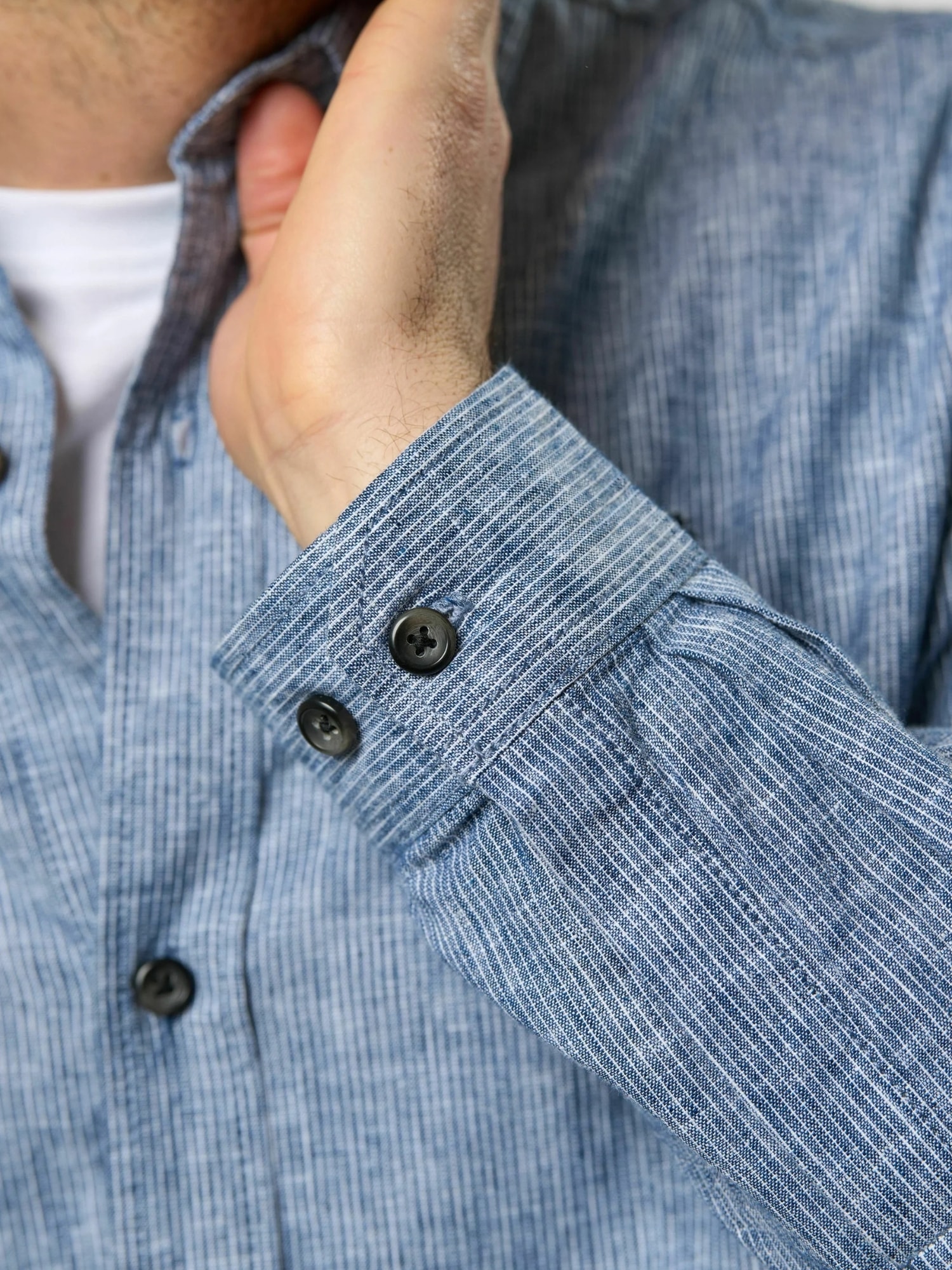 MCS Leinenhemd »MCS linen shirt Pasadena«