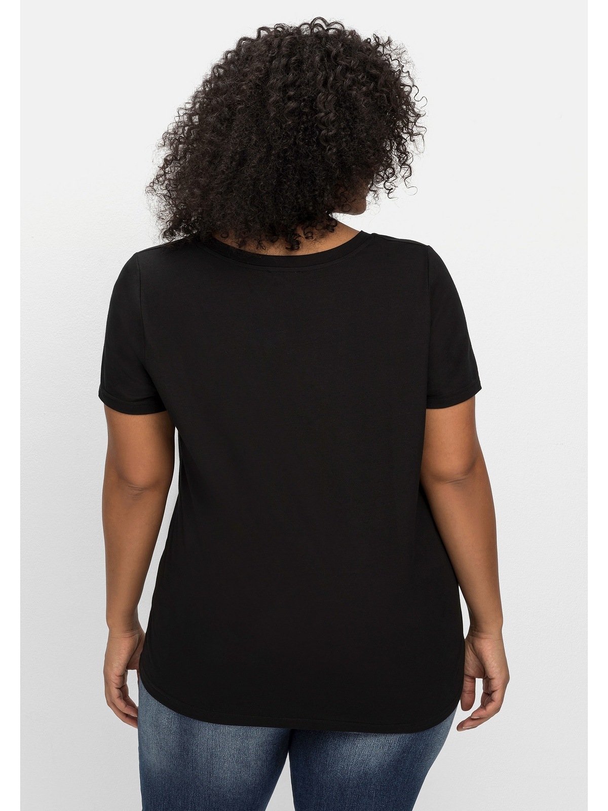 sheego by Joe Browns T-Shirt »Große Größen«, mit Frontdruck, in Jersey-Qualität