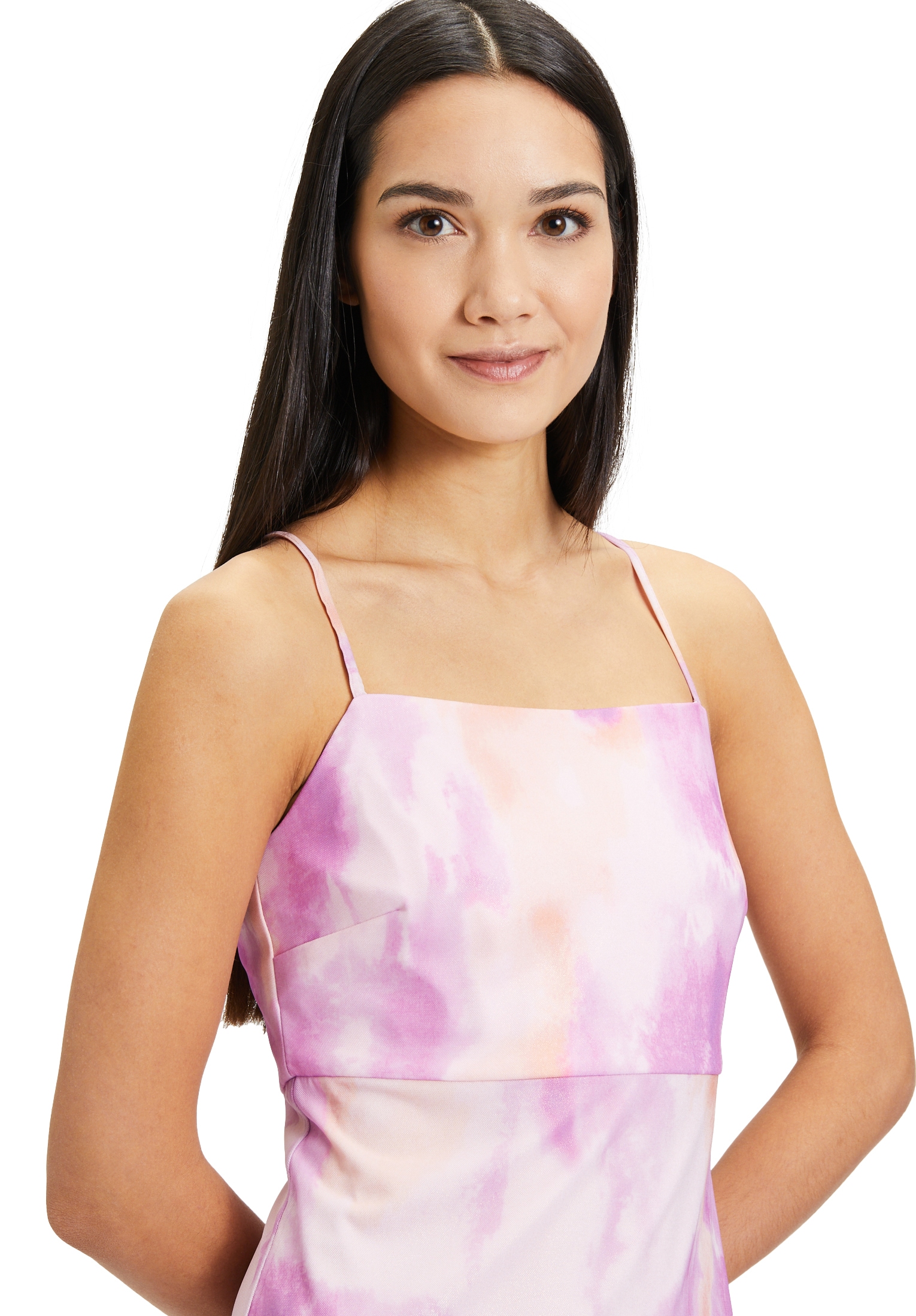 Vera Mont Abendkleid »Vera Mont Abendkleid mit Volant«, Druck
