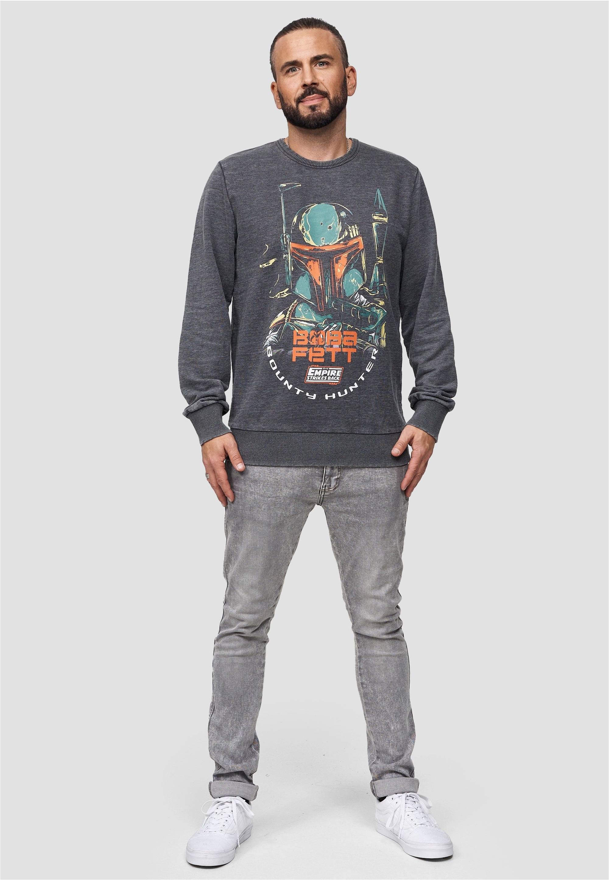Recovered Sweatshirt »Star Wars Boba Fett«, im lockeren Schnitt