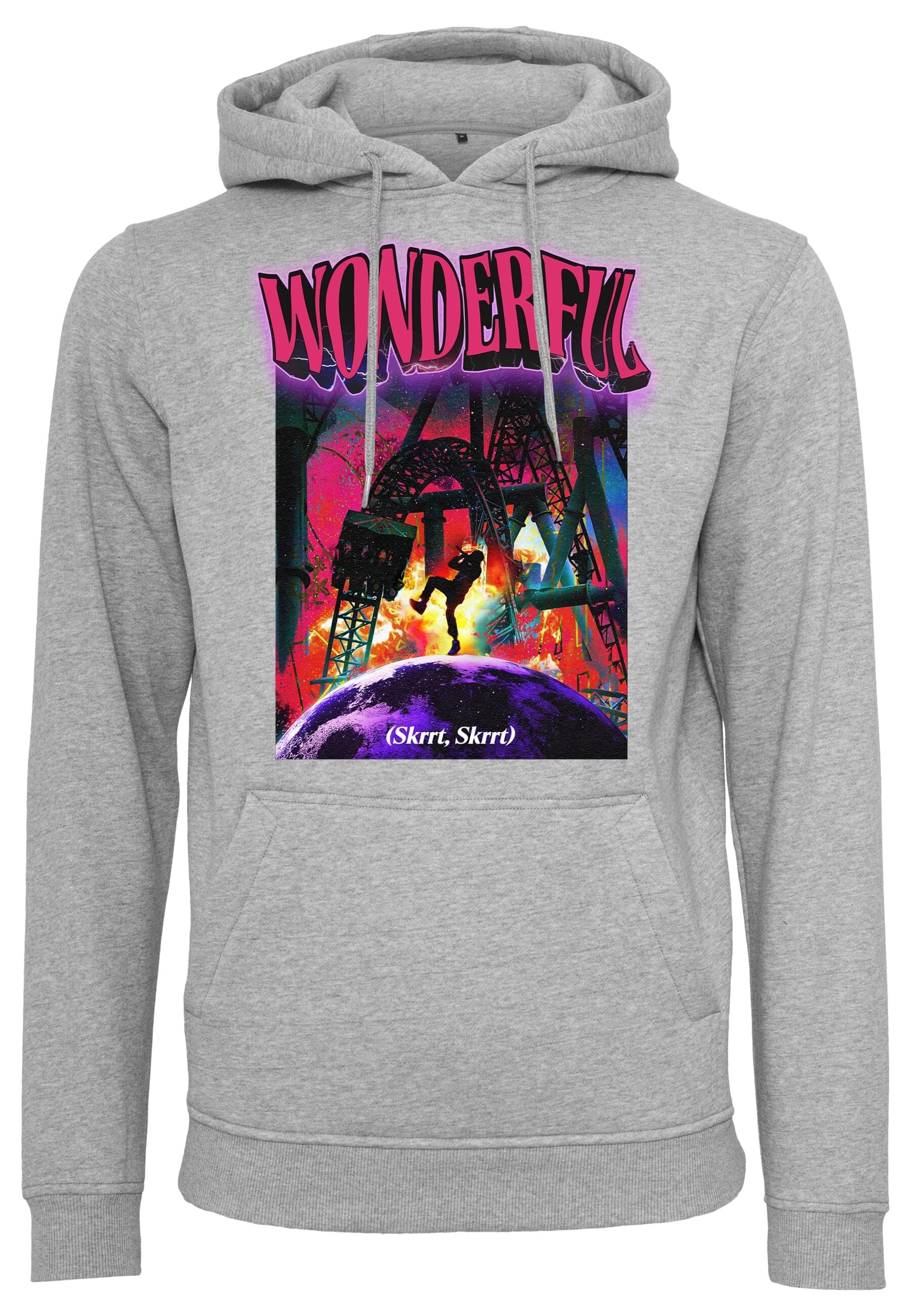 MisterTee Kapuzensweatshirt "MisterTee Herren Wonderful Hoody" 1 Stk. tlg. günstig online kaufen