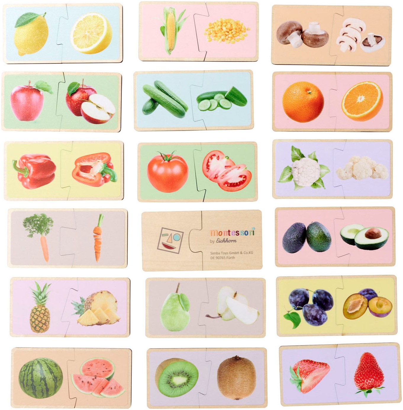 Eichhorn Puzzle »Montessori Puzzle«, FSC®- schützt Wald - weltweit