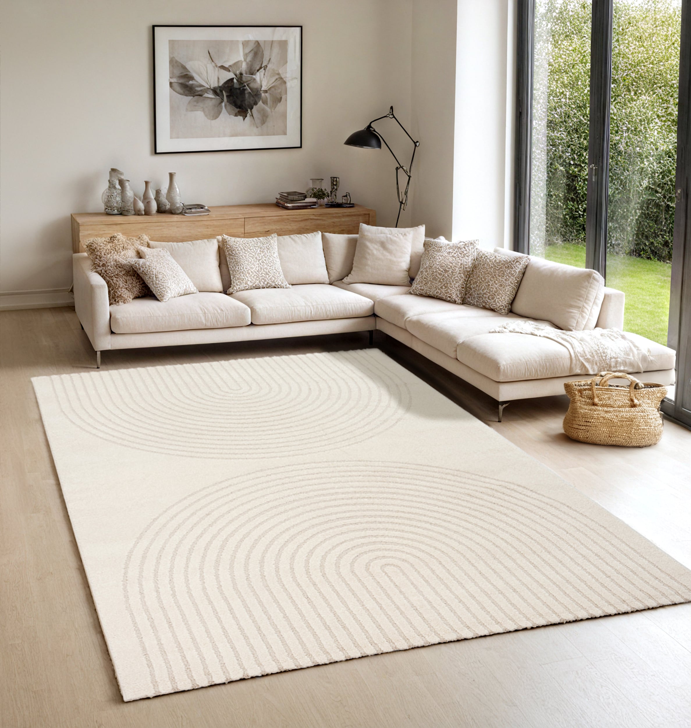 the carpet Teppich "Elisa" rechteckig 12 mm Höhe moderner Wohnzimmer Teppich, hohe Flordichte und angenehm weich