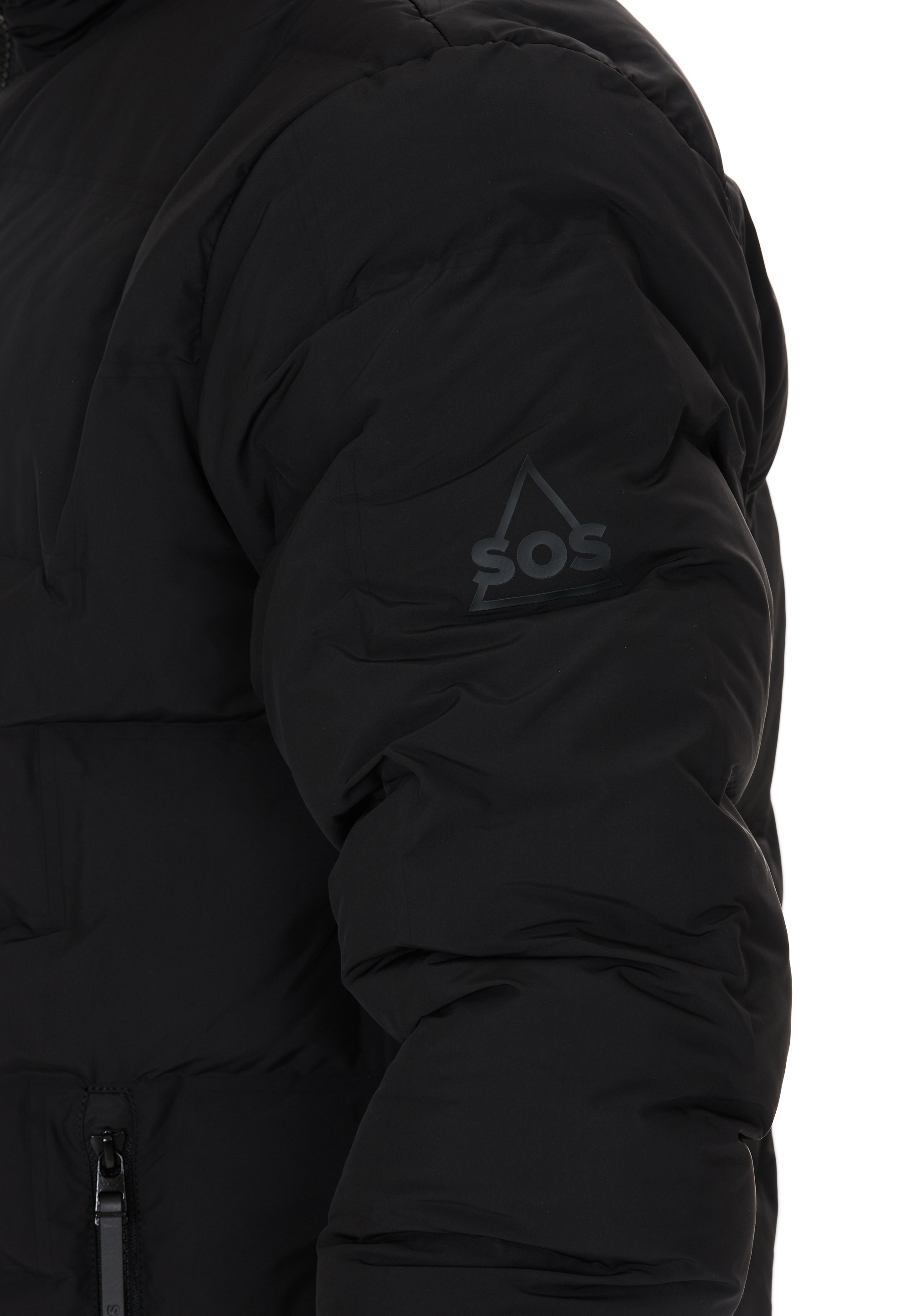 SOS Steppjacke »Alagna«, mit praktischem Kinnschutz