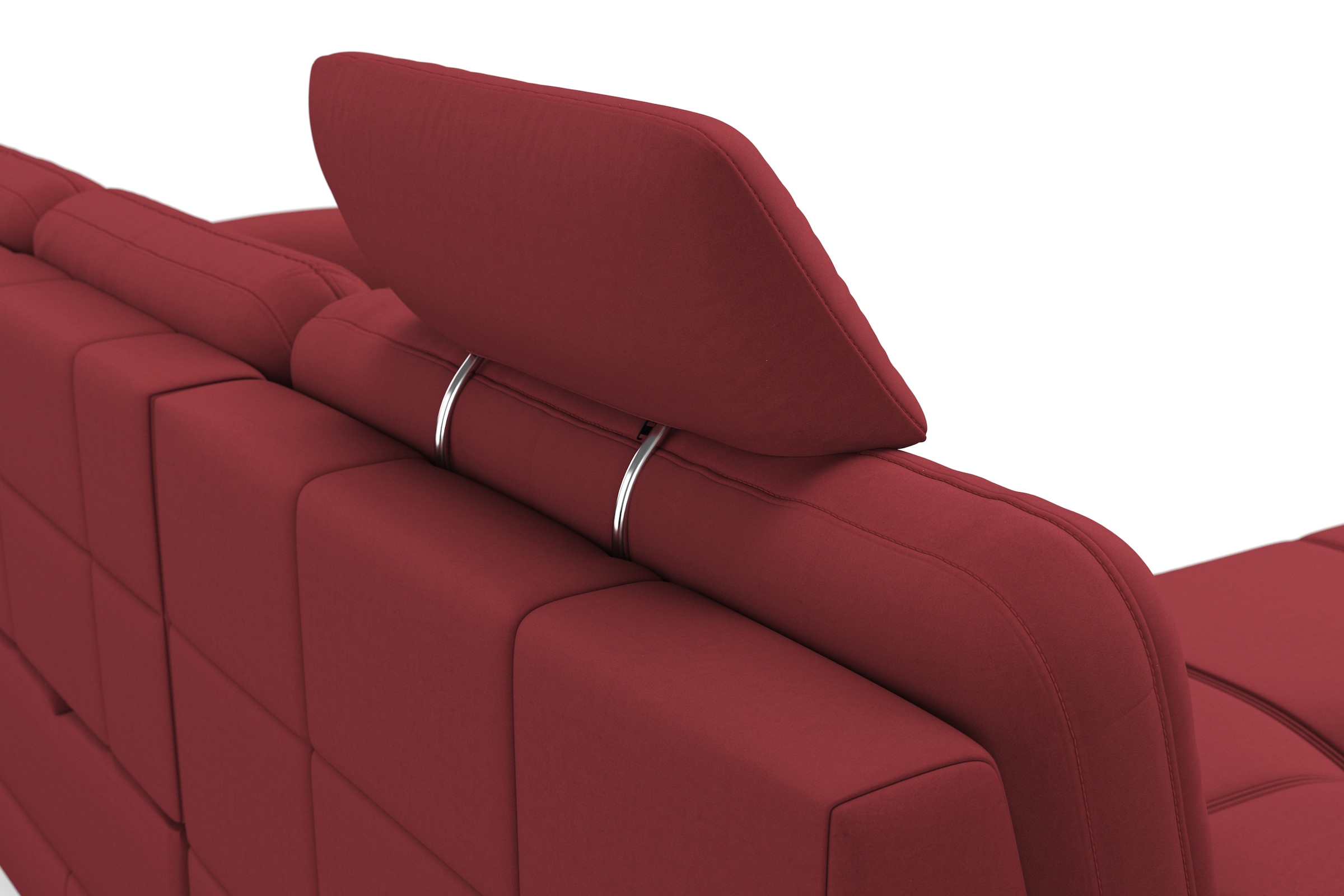 sit&more Ecksofa »Bendigo L-Form«, inklusive Sitztiefenverstellung, Bodenfreiheit 12 cm, in 2 Fußfarben
