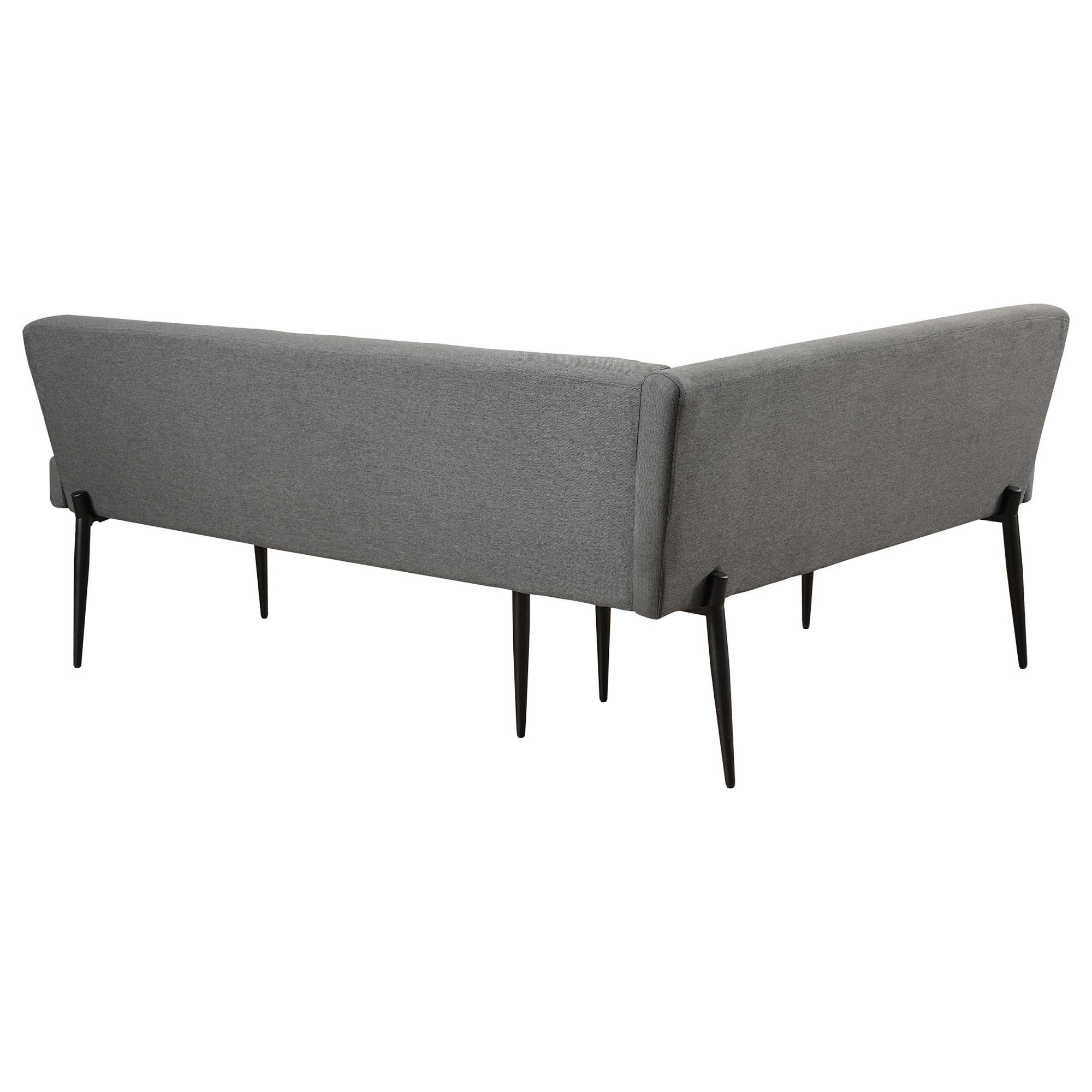OTTO home Eckbank »Frida« Federkern, pflegeleichtem Velours oder Webstoff Bezug, Breite 210 cm