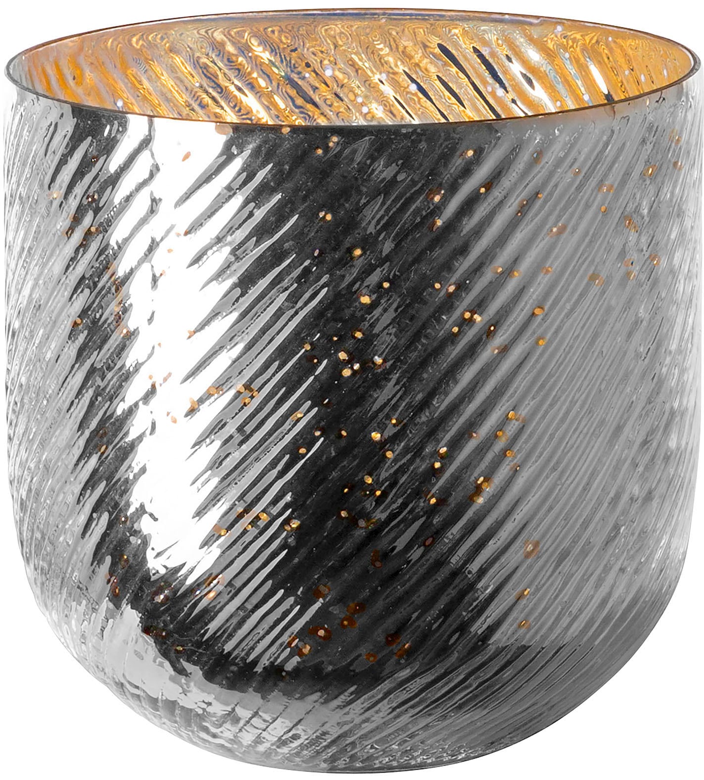 Fink Windlicht "VICKY" Kerzenhalter aus Glas, in Rillenoptik günstig online kaufen