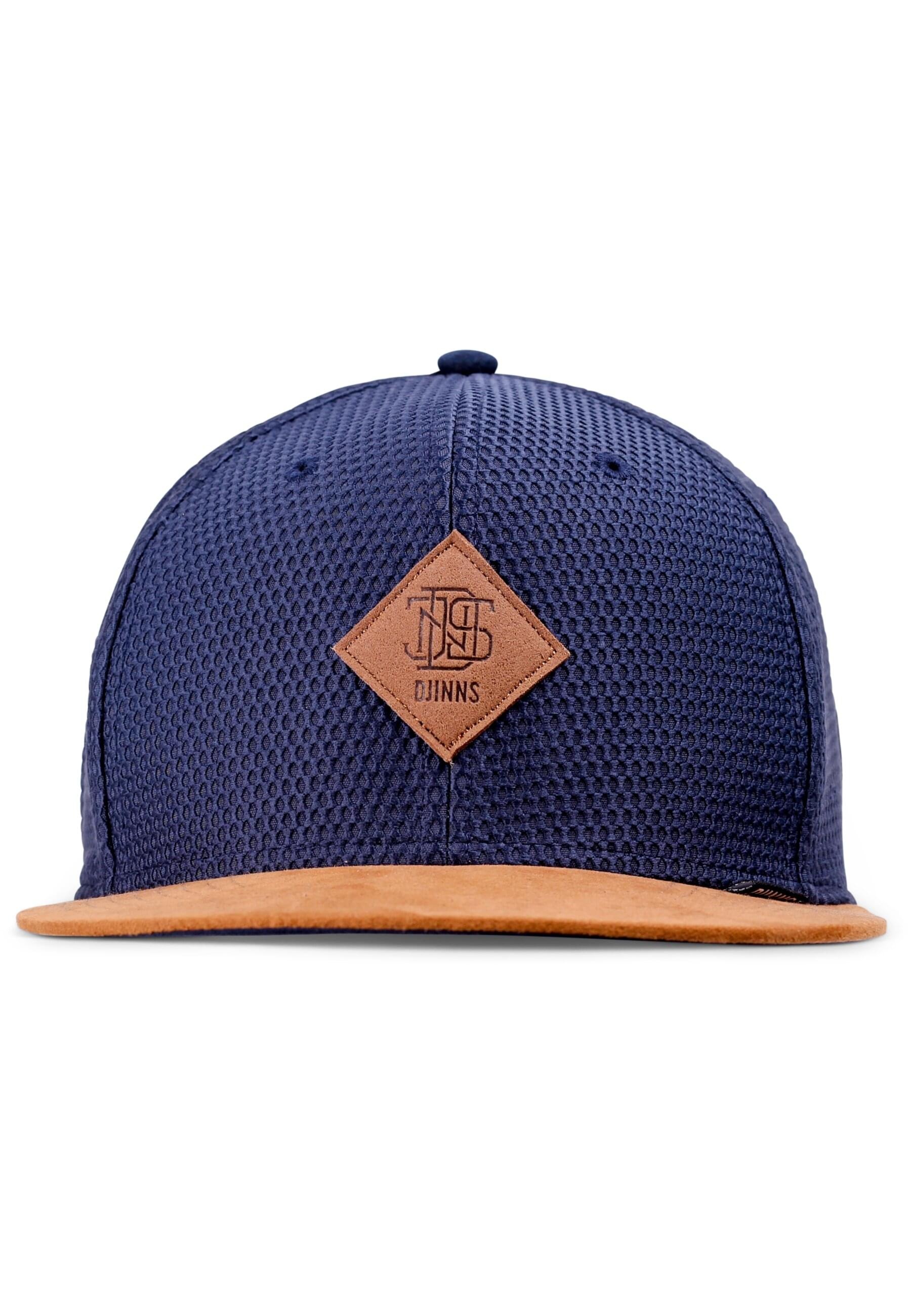 DJINNS Snapback Cap "Djinns Djinns 6P Honey Snapback Cap"navy, 100% Polyester, Caps