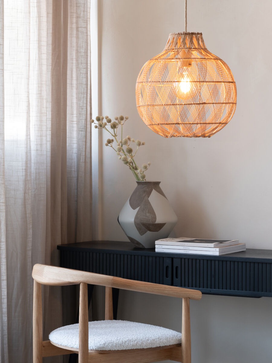GOOD&MOJO Hängeleuchte »MENDOZA«, 1 flammig, Leuchtmittel E27 | LED wechselbar, Nachhaltig