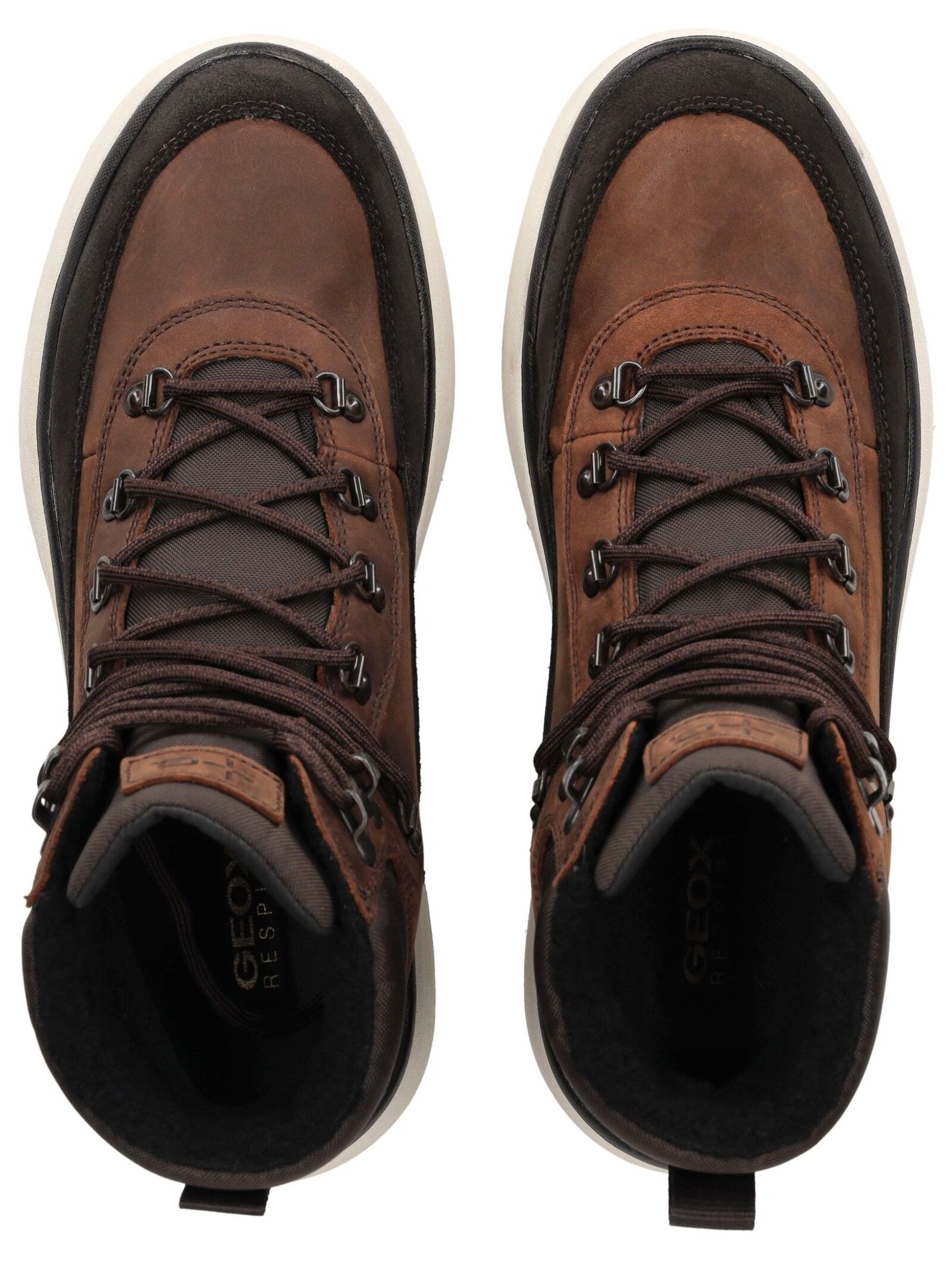 Geox Schnürstiefelette »Geox Stiefelette Veloursleder/Textil«