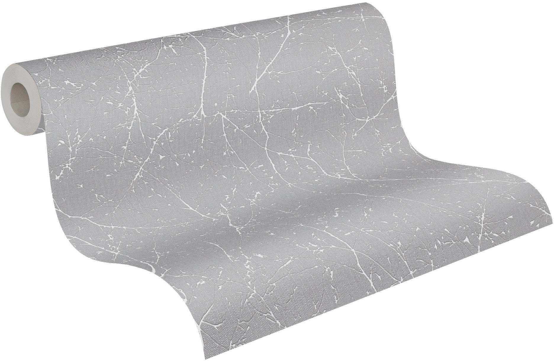 A.S. Création "Terra Tapete Äste" gemustert matt neutral strukturiert Natur-Tapete Landhaus Floral Tapeten Wohnzimmer Schlafzimmer Küche