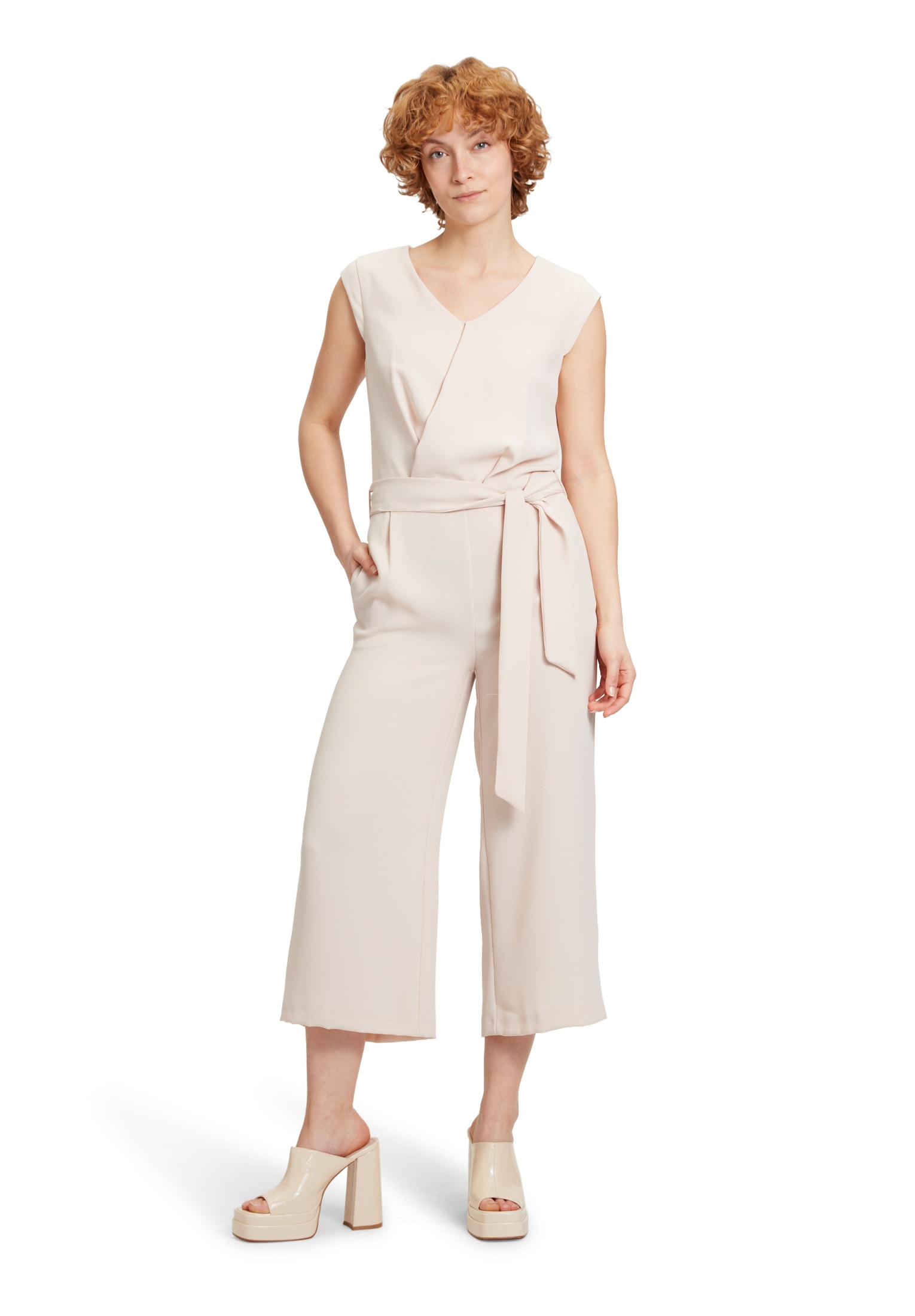 Cartoon Overall "Cartoon Damen Jumpsuit mit Bindegürtel", (1 tlg.), Design günstig online kaufen