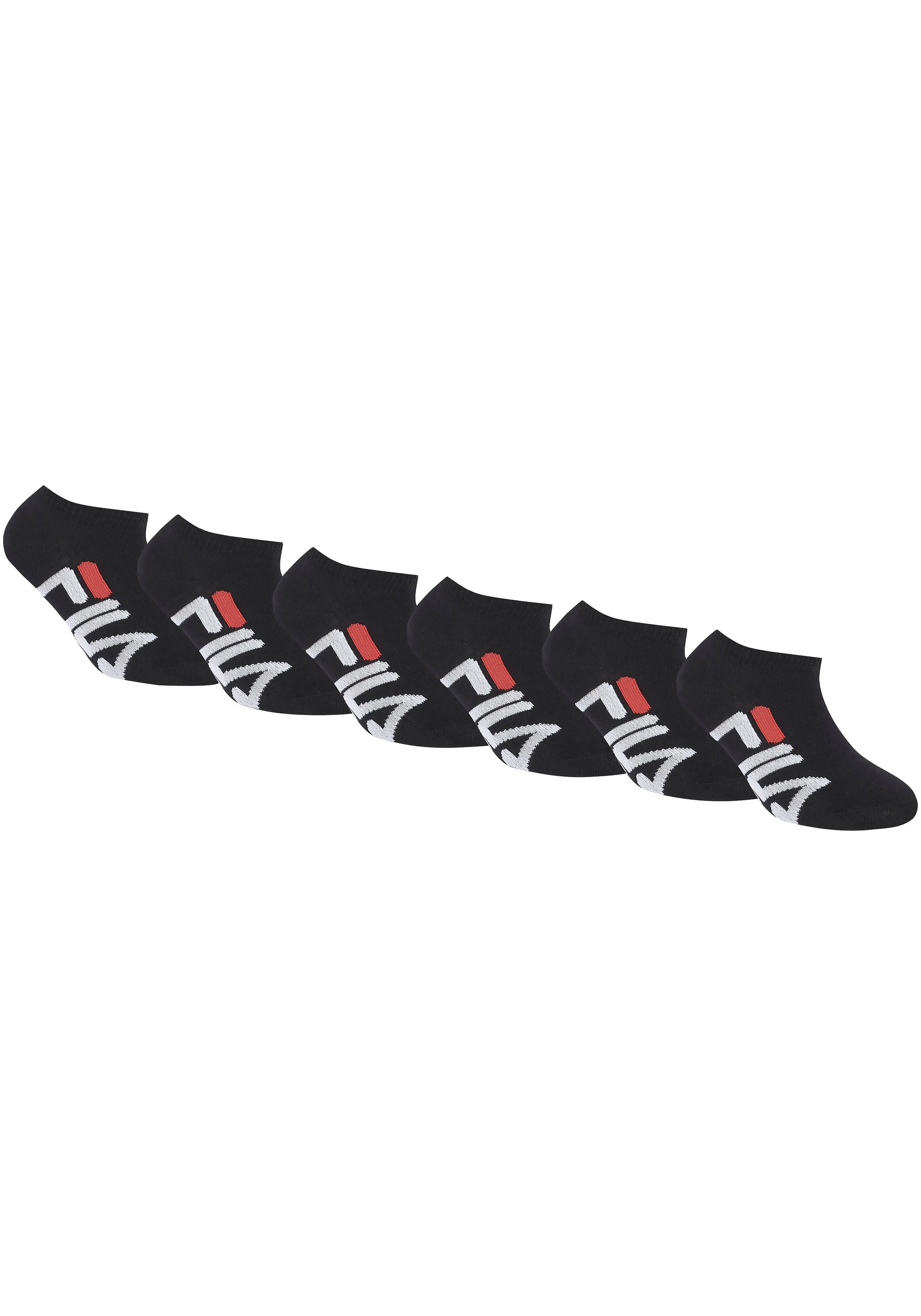 Fila Sneakersocken, (Packung, BAUR seitlich | 6 online Paar), Logoschriftzug kaufen mit