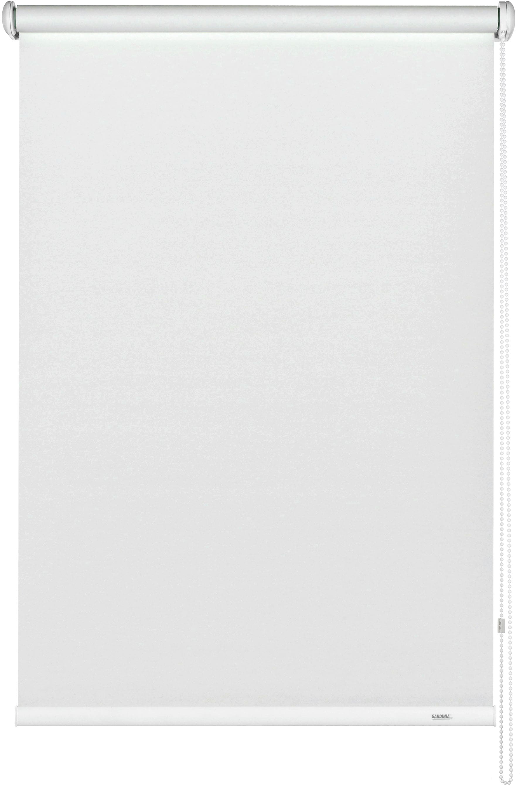 GARDINIA Seitenzugrollo »Uni-Rollo Abdunklung«, verdunkelnd, Abschlussprofil in weiß