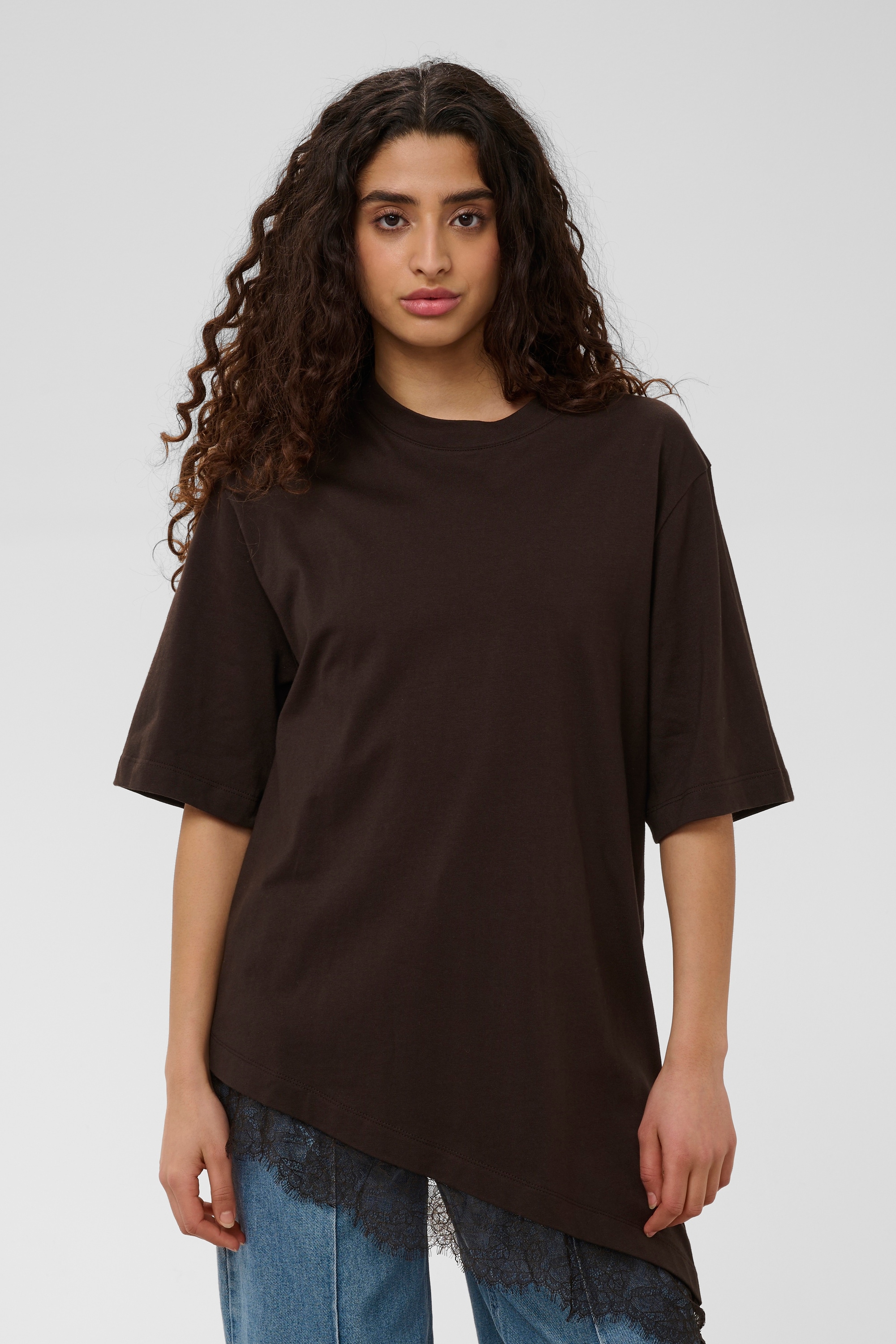 SOAKED IN LUXURY Longtop »Damen T-Shirt kurzarm SLJina«