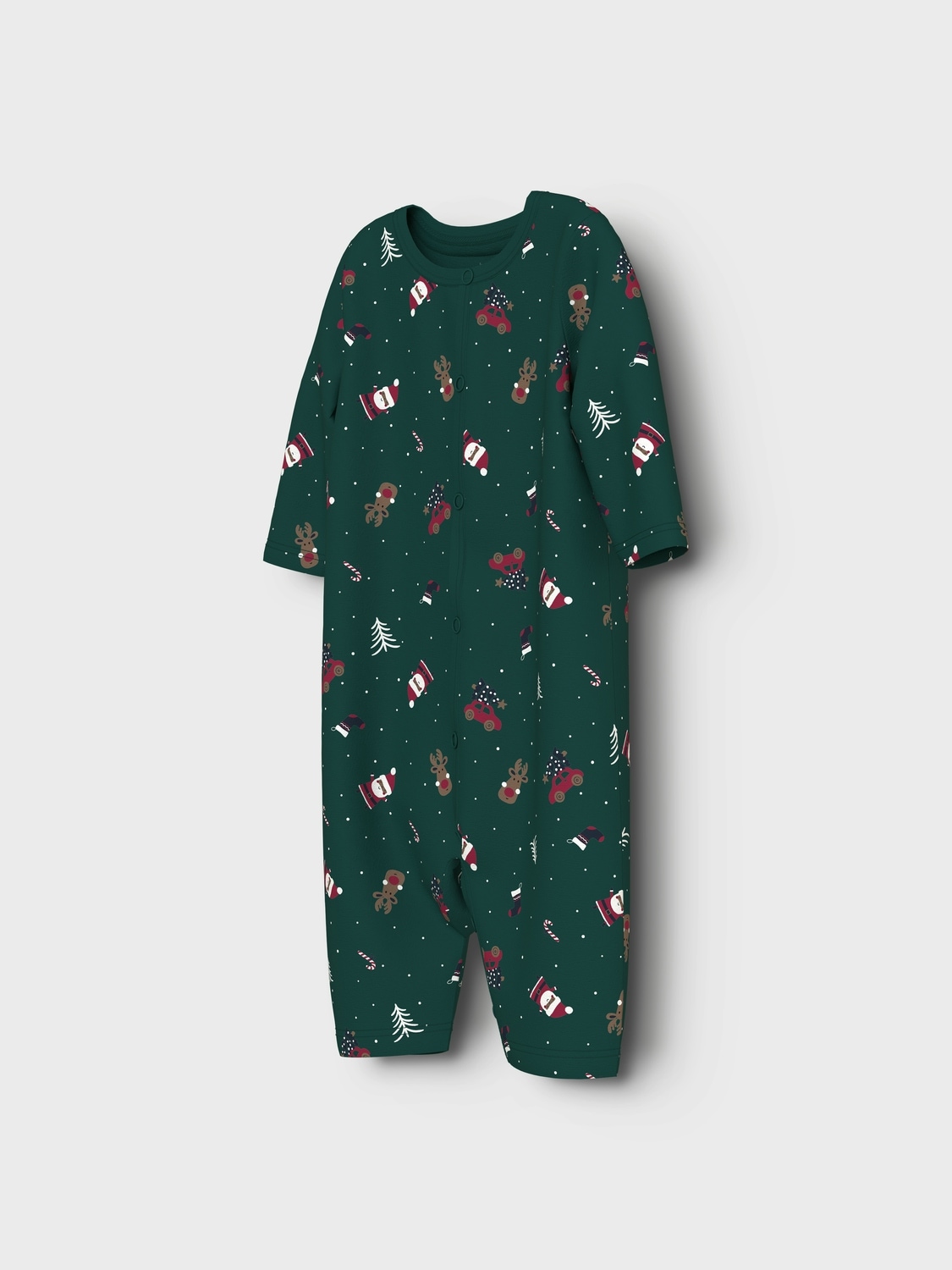 Name It Strampler »NBNVISMAS LS NIGHTSUIT«, mit Weihnachtsmotiv