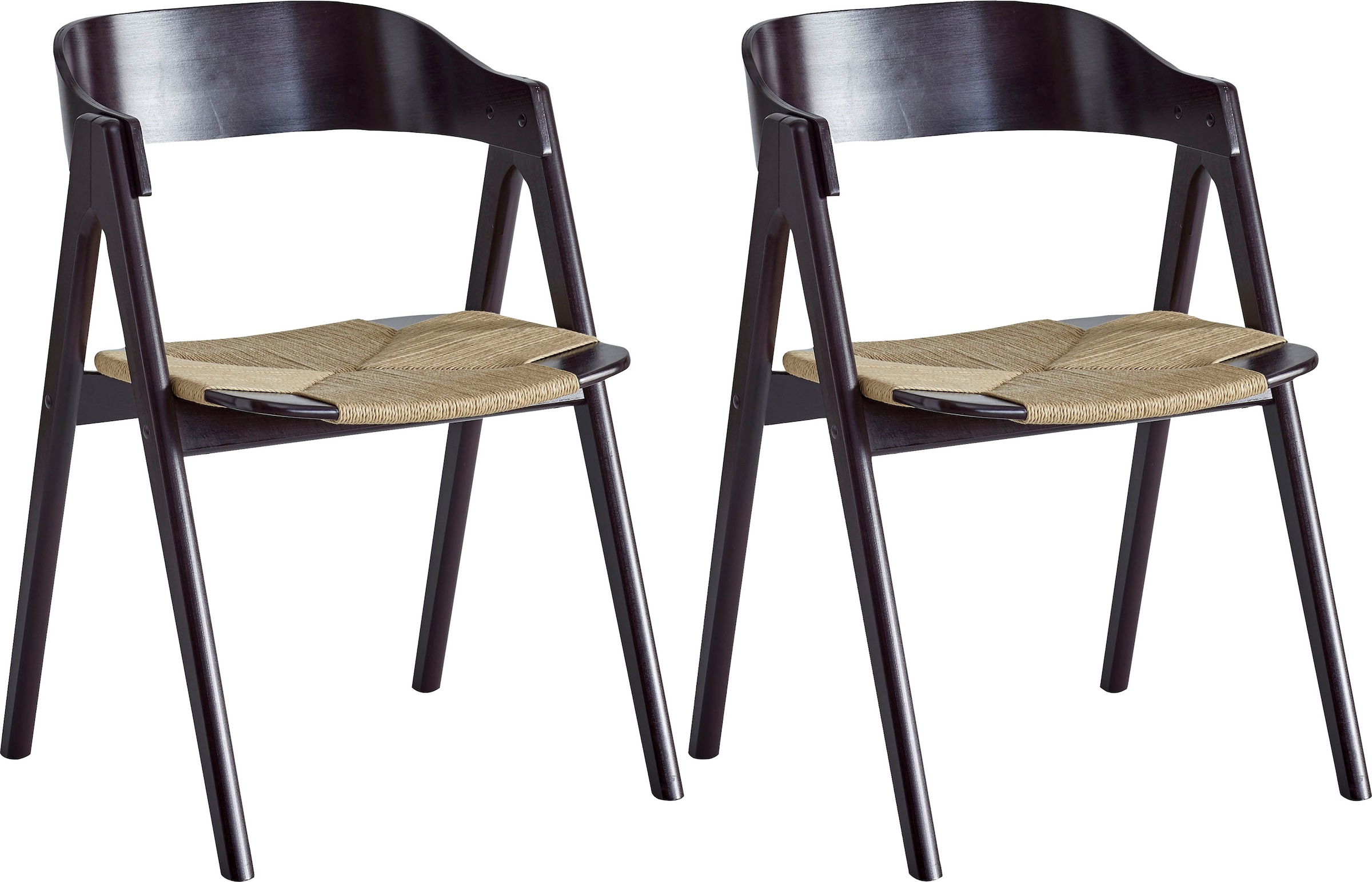 Hammel Furniture Holzstuhl "Findahl by Hammel Mette" (Set) 2 Stk. Massivhol günstig online kaufen