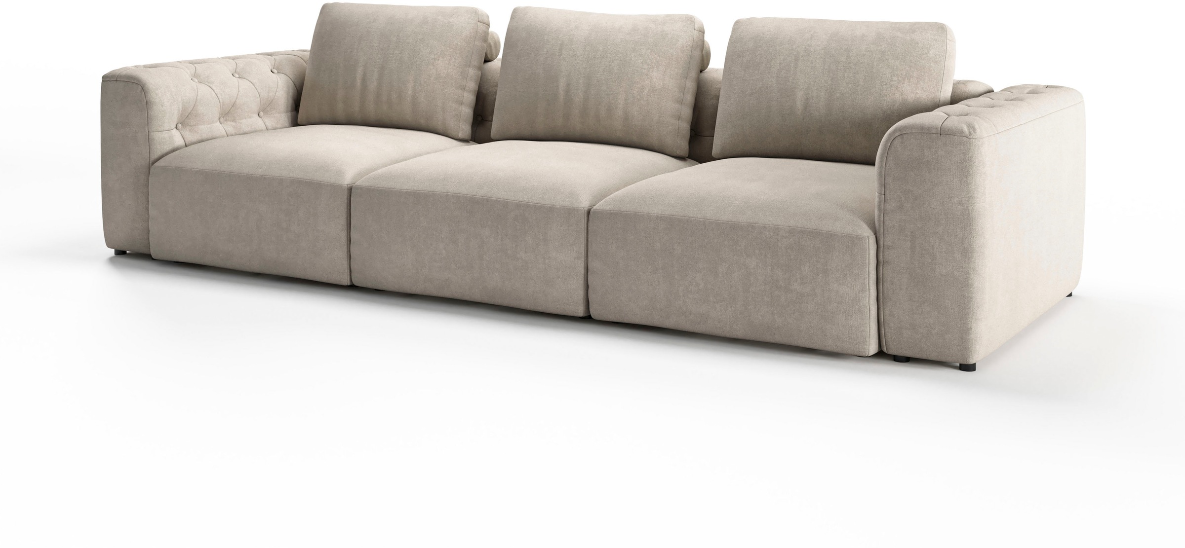 RAUM.ID 3-Sitzer »Cushid«, Modulsofa, bestehend aus 3 Teilen, Breite 300 cm