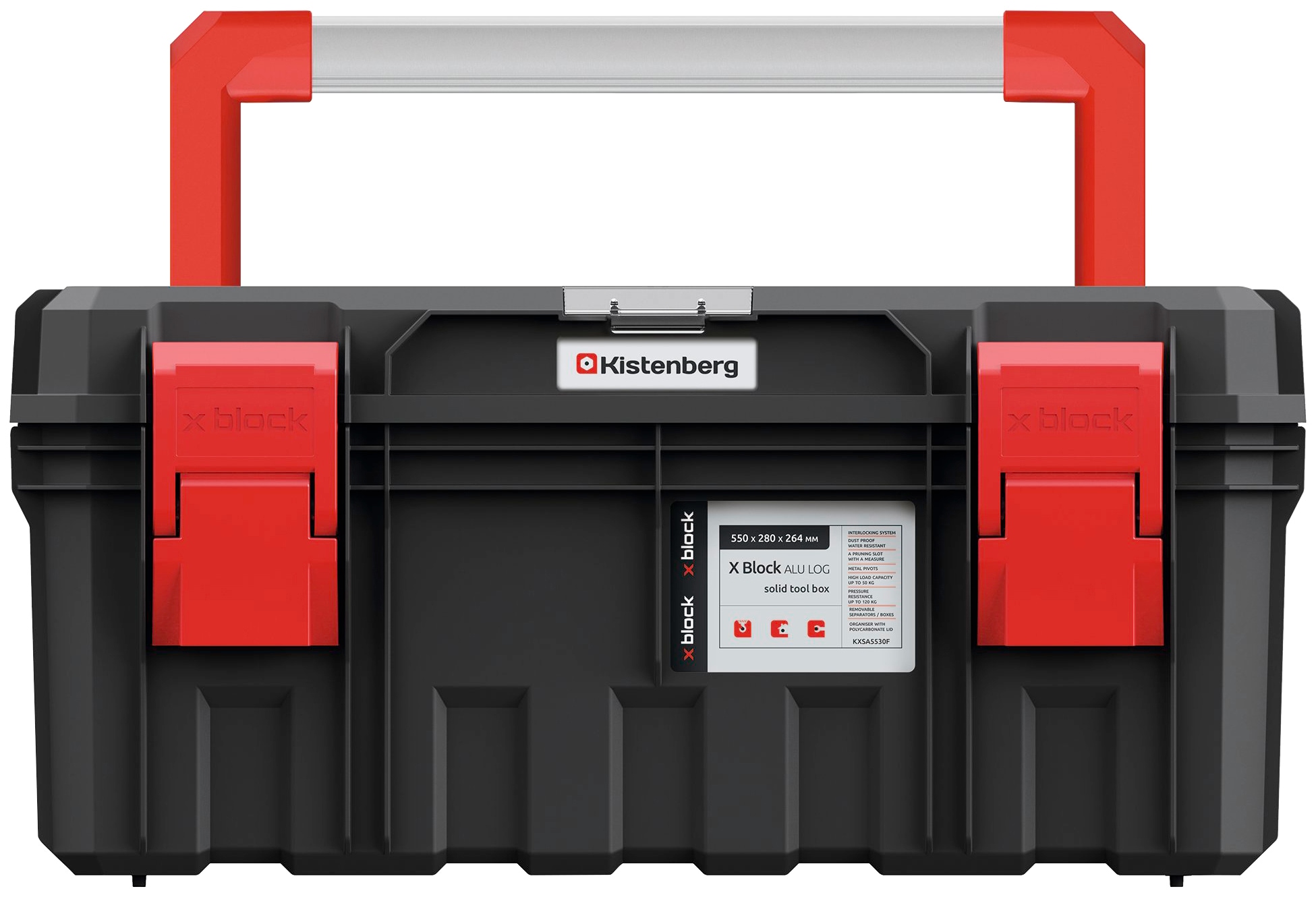 BLOCK cm ALU auf 26,4 Raten Prosperplast LOG«, 55 x »X 28 BAUR | Werkzeugbox x