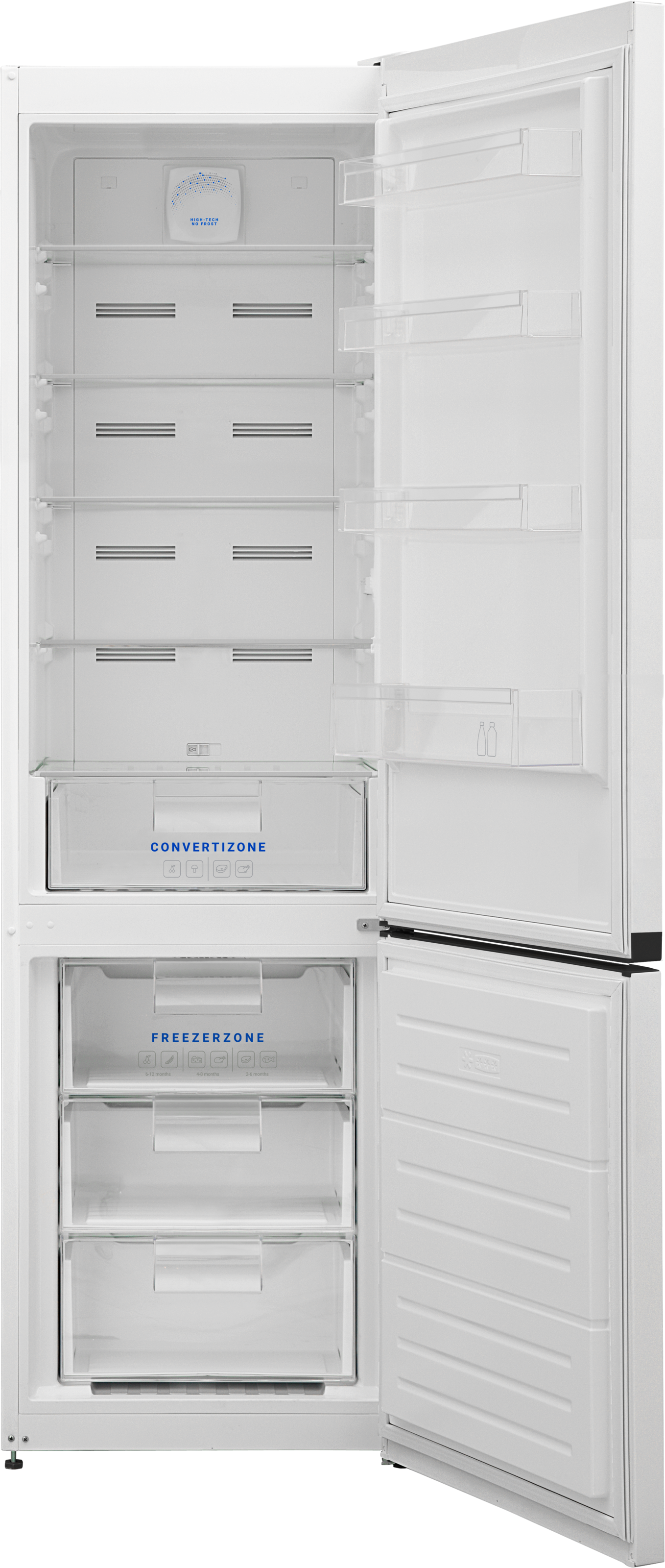 Daewoo Kühl-/Gefrierkombination "CKM0389CWRA0-EU" 201 cm hoch 59,5 cm breit günstig online kaufen