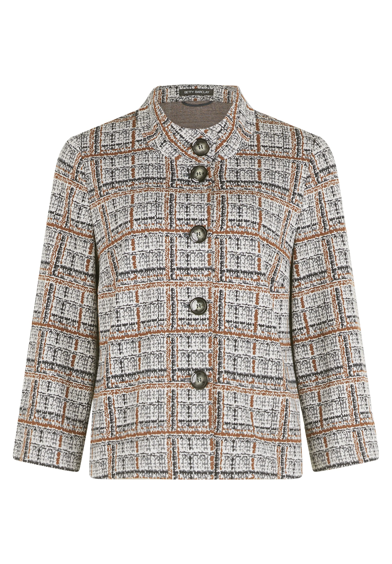 Betty Barclay Sweatjacke »Betty Barclay Sweatblazer mit 3/4 Arm«, Material