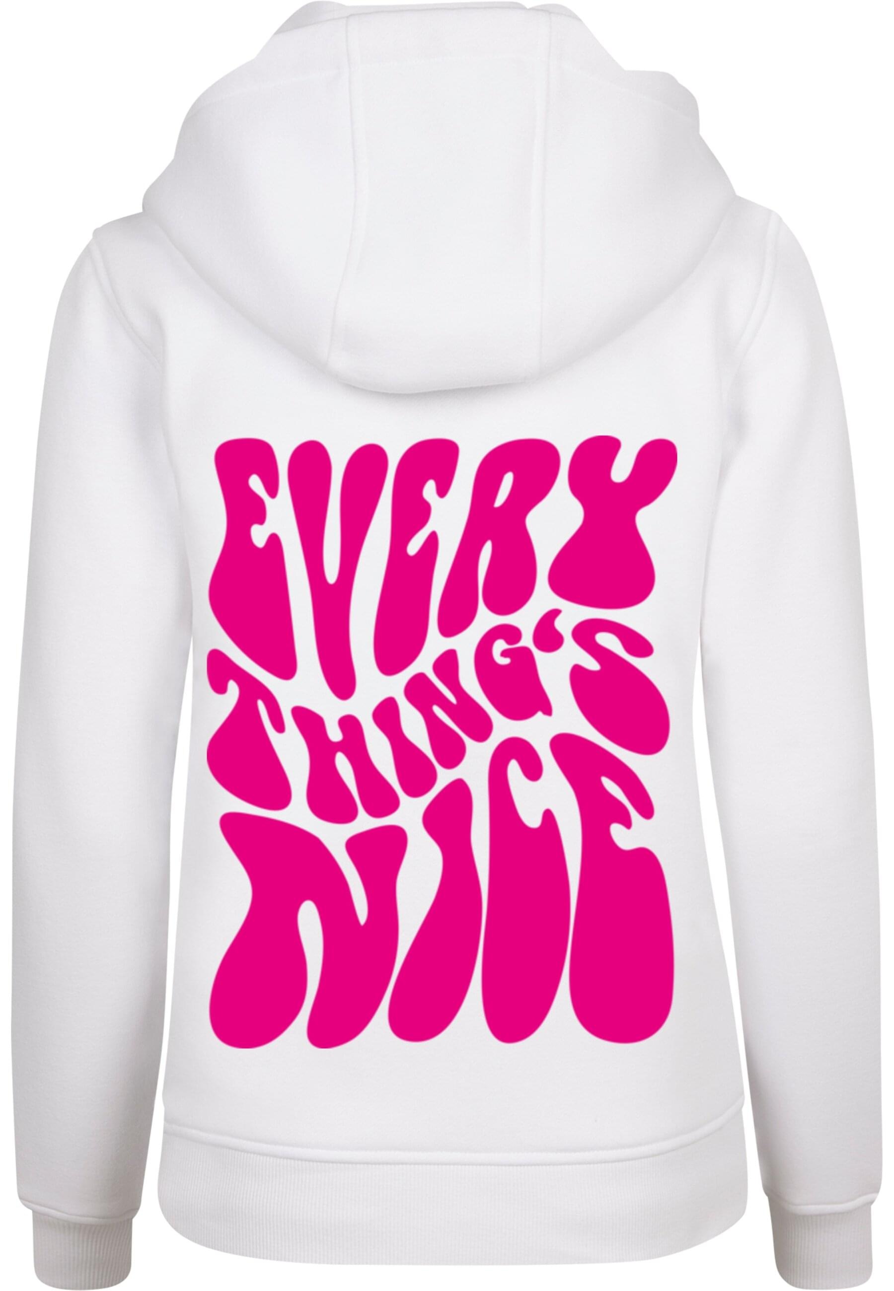 Miss Tee Kapuzenpullover »Miss Tee Damen Everything's Nice Hoody«, (1 tlg.)