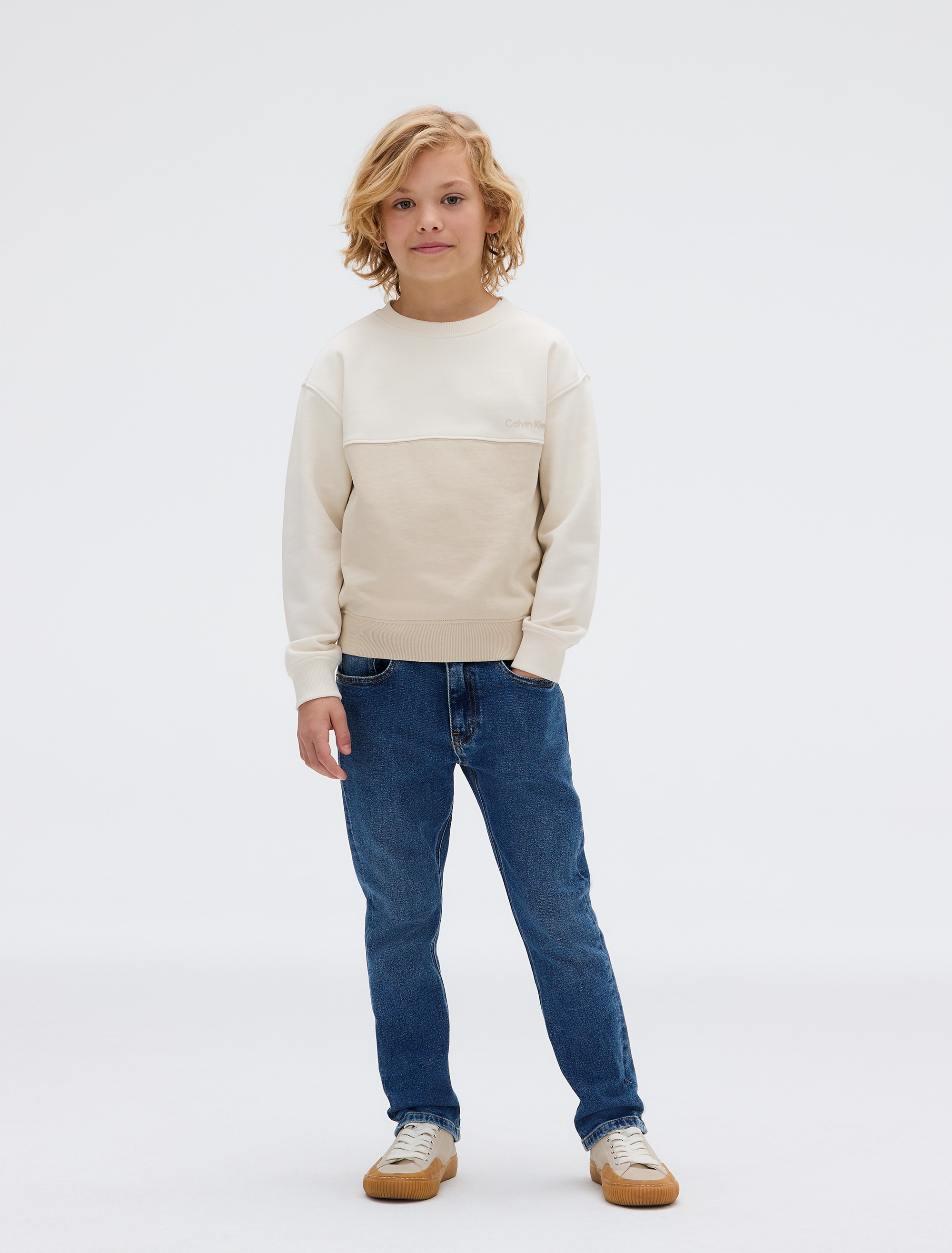 Calvin Klein Jeans Dad-Jeans »DAD AUTHENTIC STONE BLUE«, für Kinder bis 16 Jahre